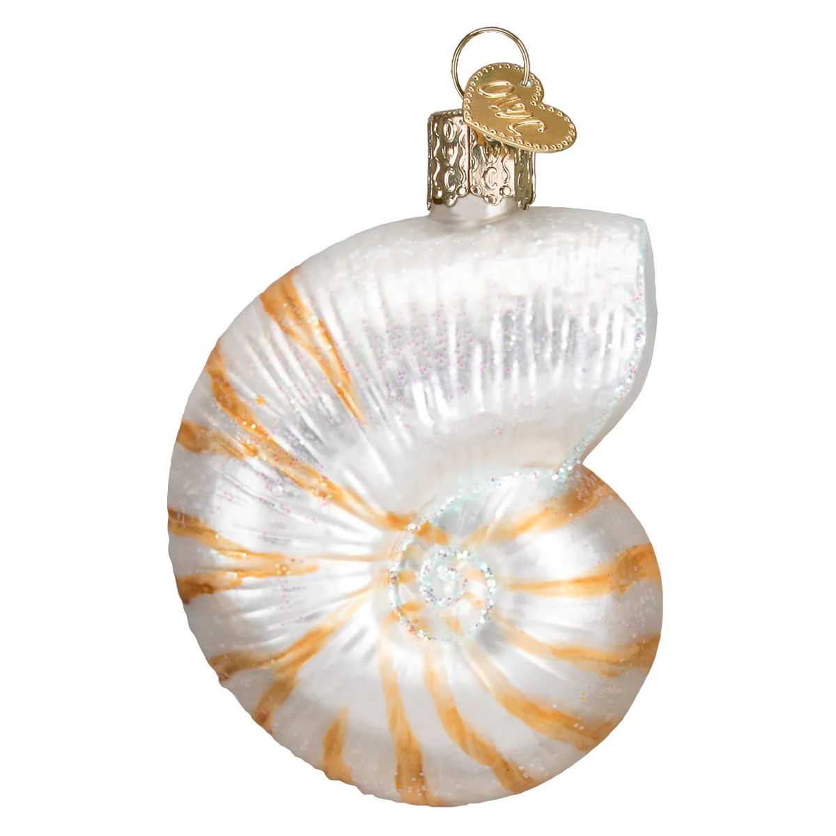 Nautilus Shell Ornament 3.25 x 3 x 3.25 - Image 4
