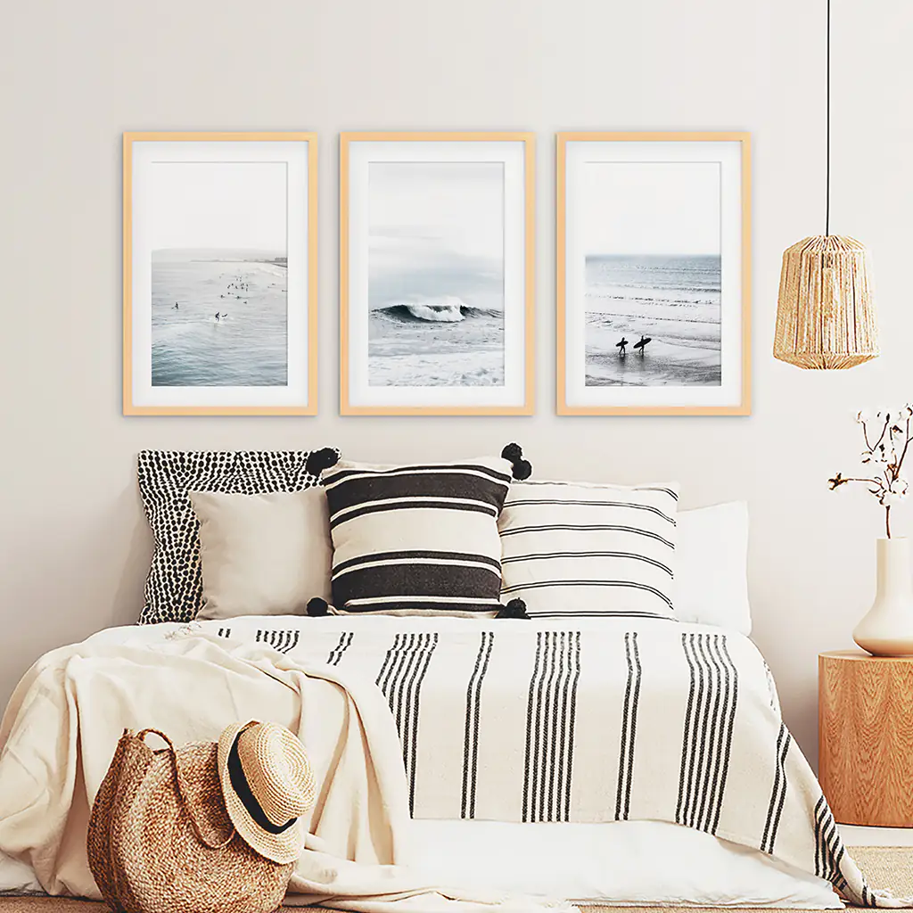 Navy Blue Surfing Wall Art. Set of 3 Prints - Image 7