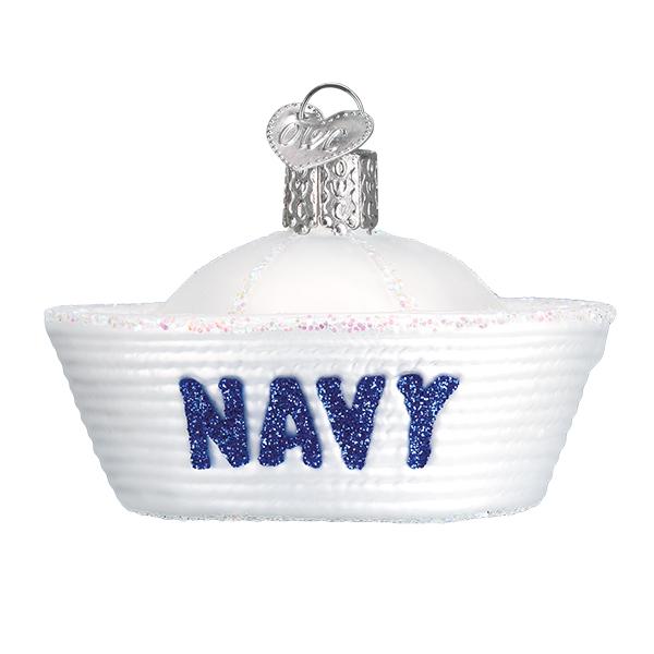 Navy Cap Ornament Christmas Decoration - Image 3