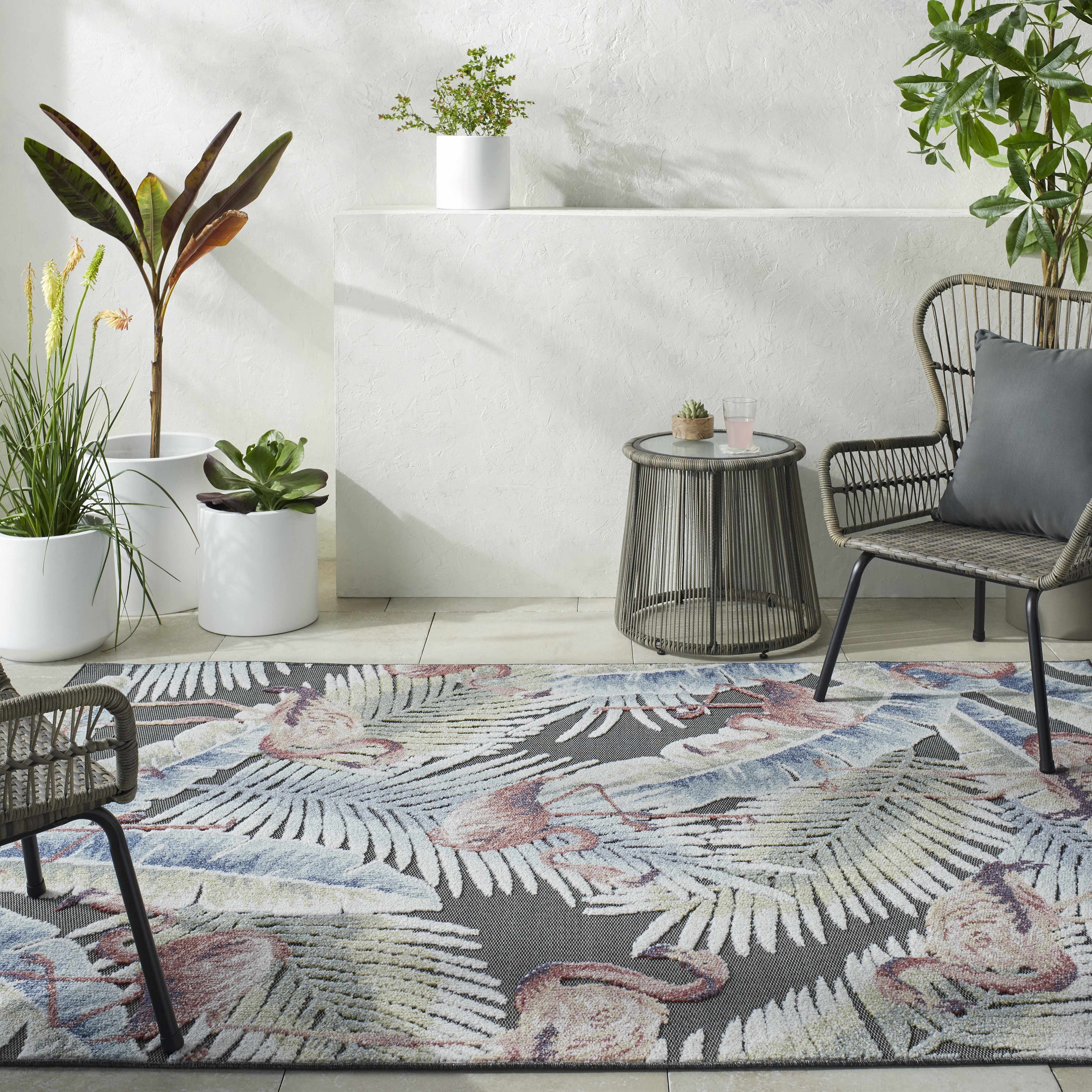 Nayan Charcoal Area Rug - Image 2