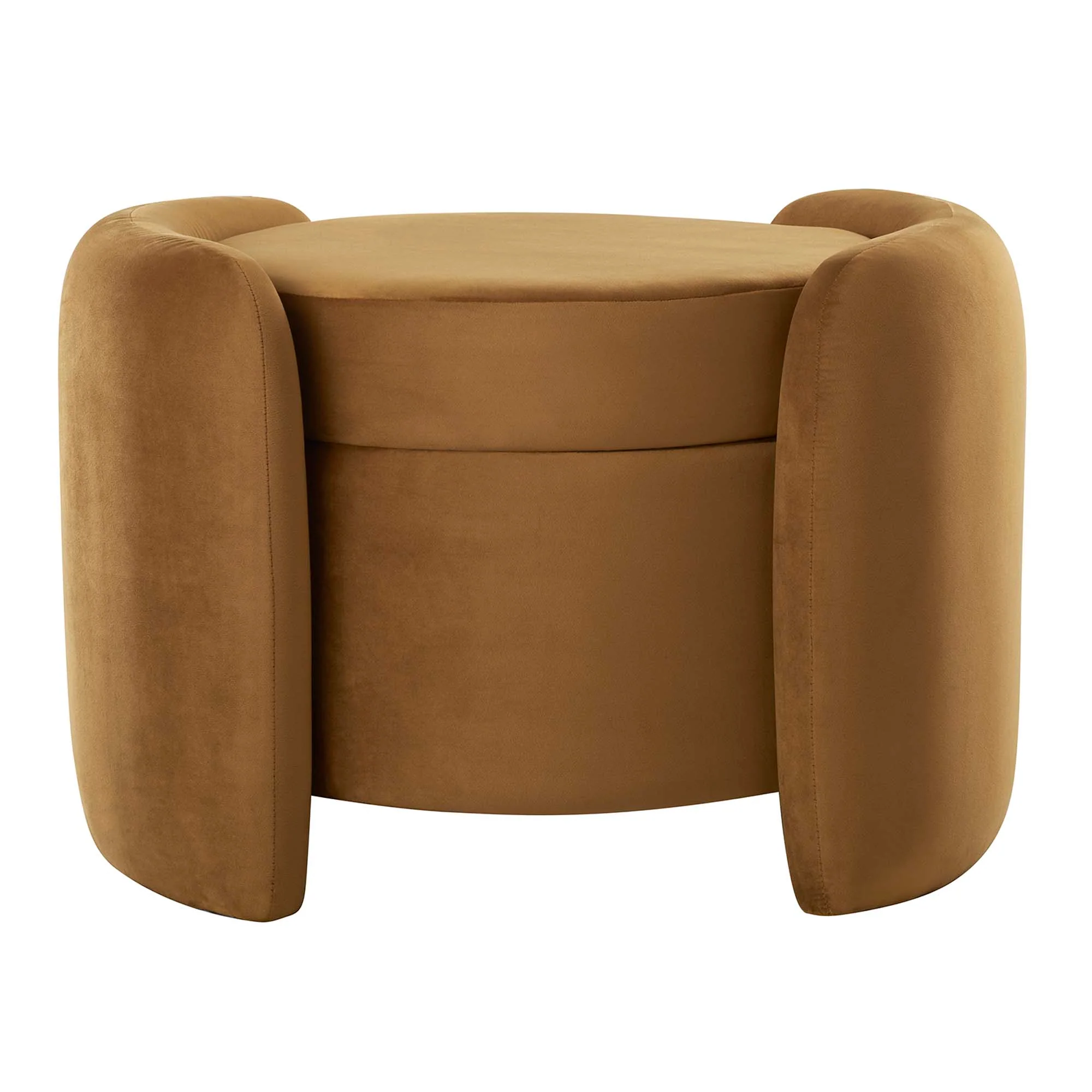 Nebula Upholstered Performance Velvet Ottoman by Modway - Image 5