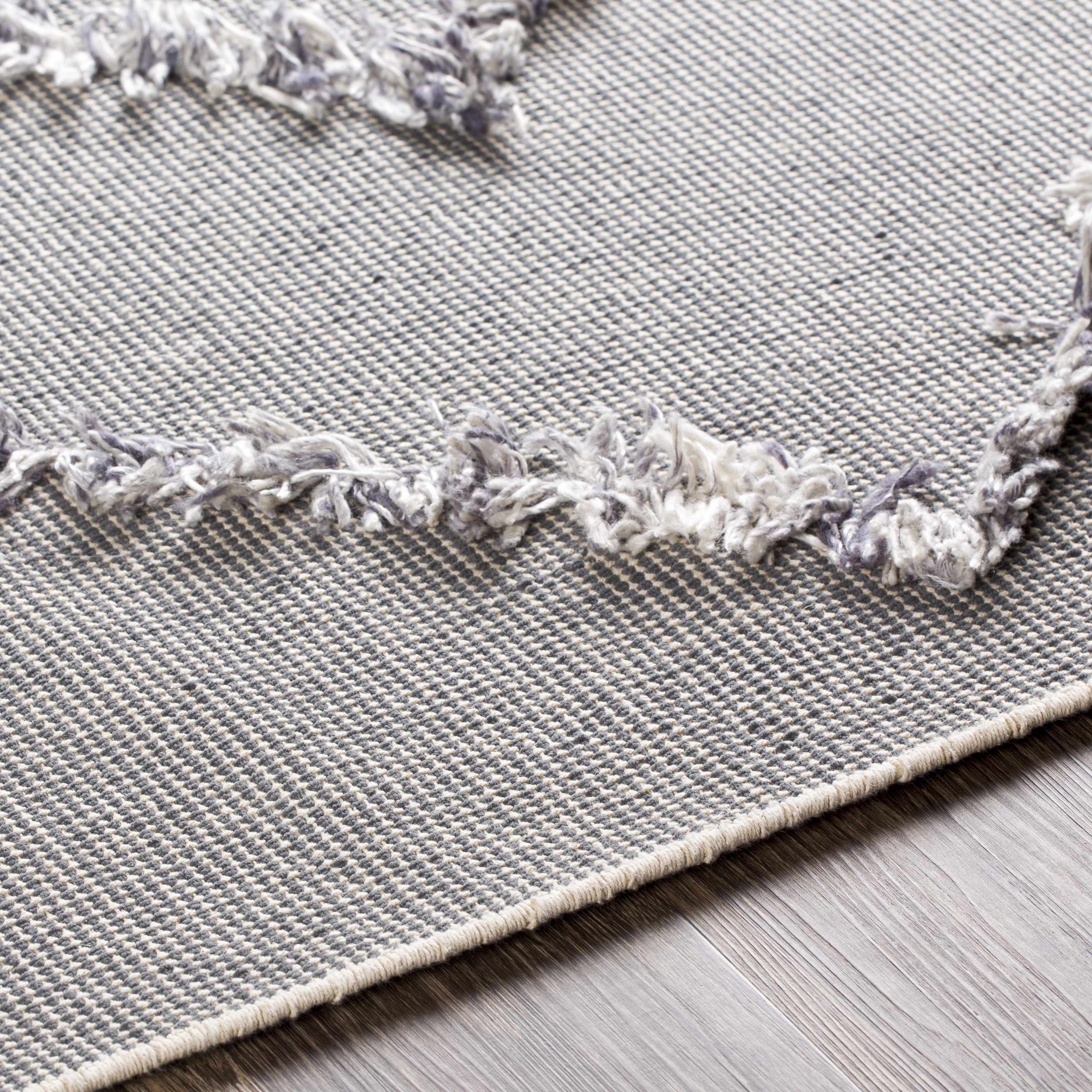 Needville Gray High-Low Rug - Clearance - Image 4