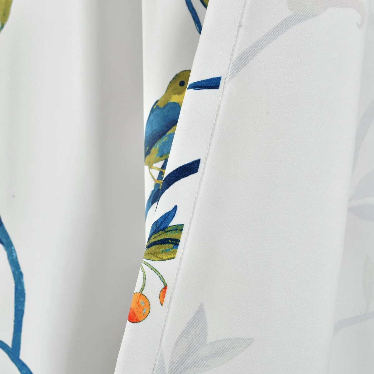 Neela Birds Light Filtering Window Curtain Panel Set - Image 8