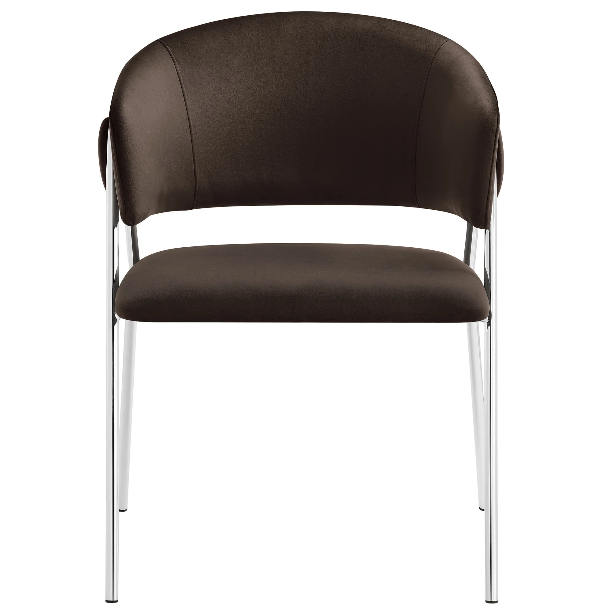 Nella Upholstered Performance Velvet Dining Chair Set of 2 - Image 10