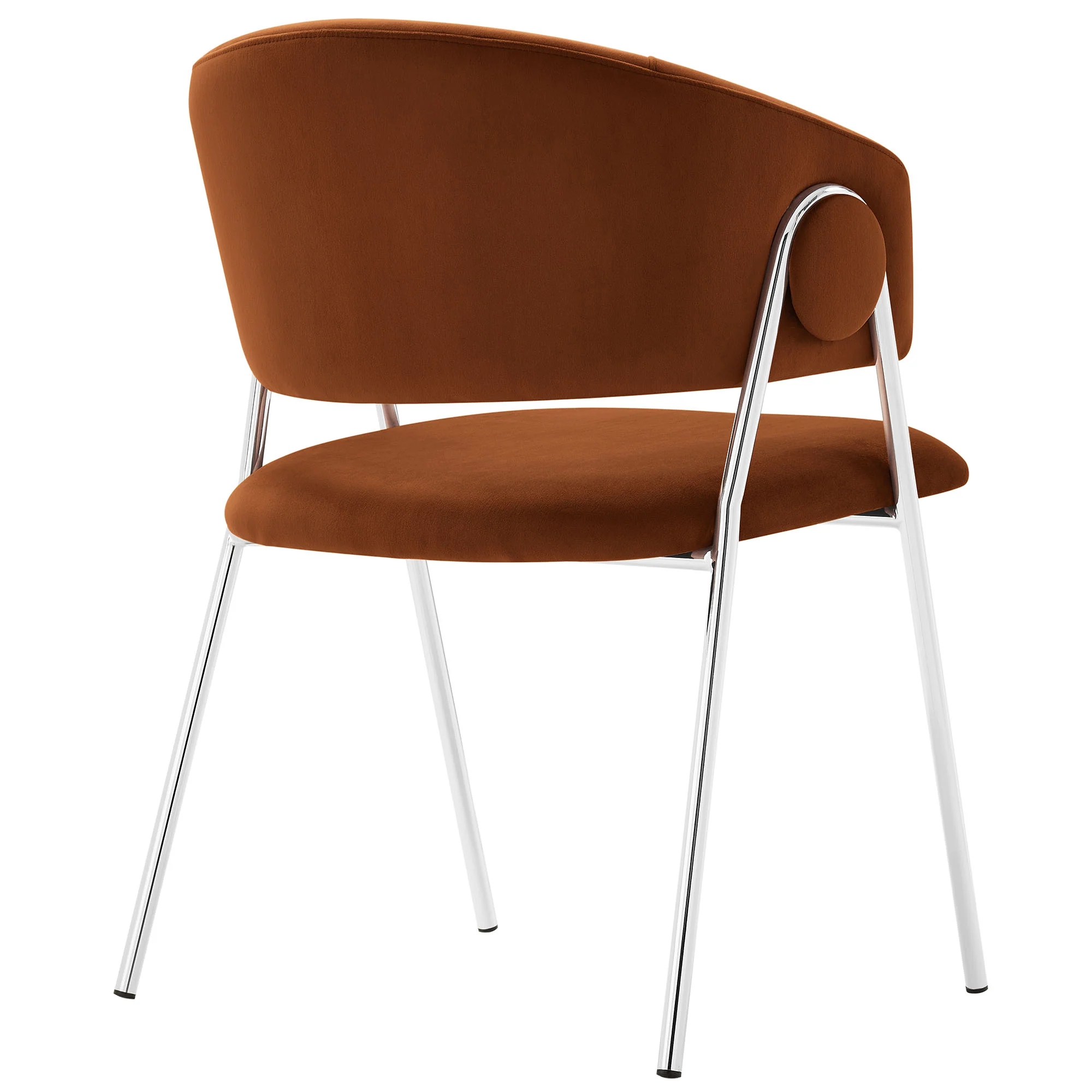 Nella Upholstered Performance Velvet Dining Chair Set of 2 - Image 13