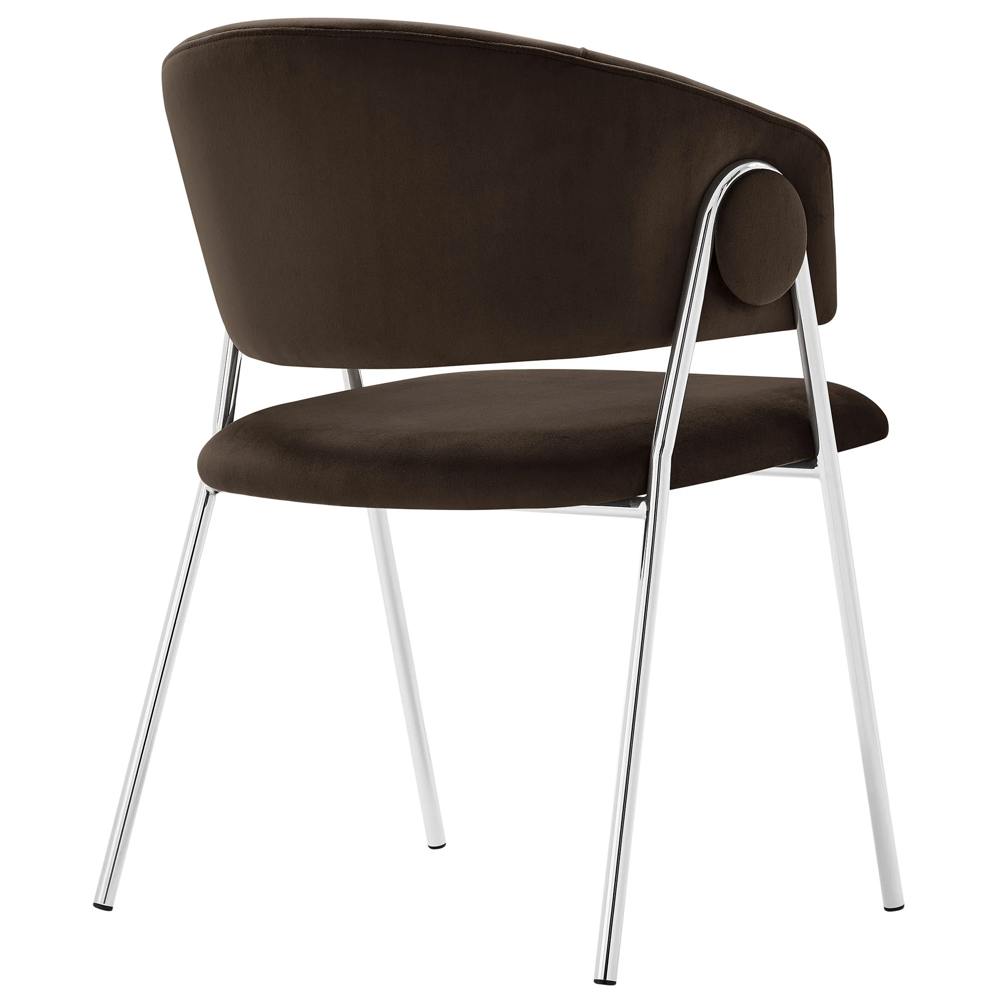 Nella Upholstered Performance Velvet Dining Chair Set of 2 - Image 14