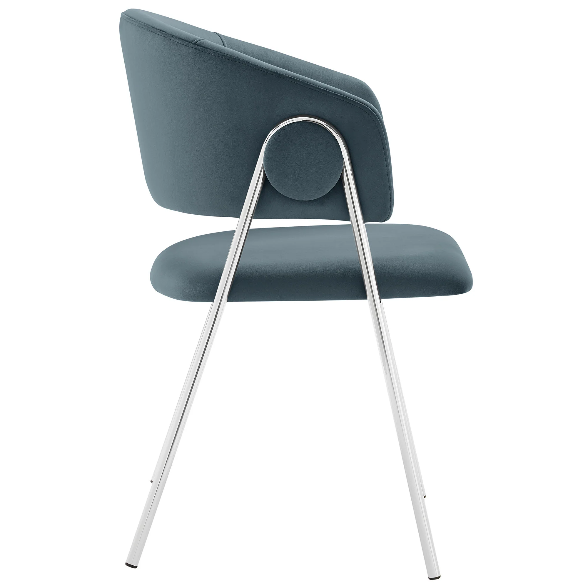 Nella Upholstered Performance Velvet Dining Chair Set of 2 - Image 19