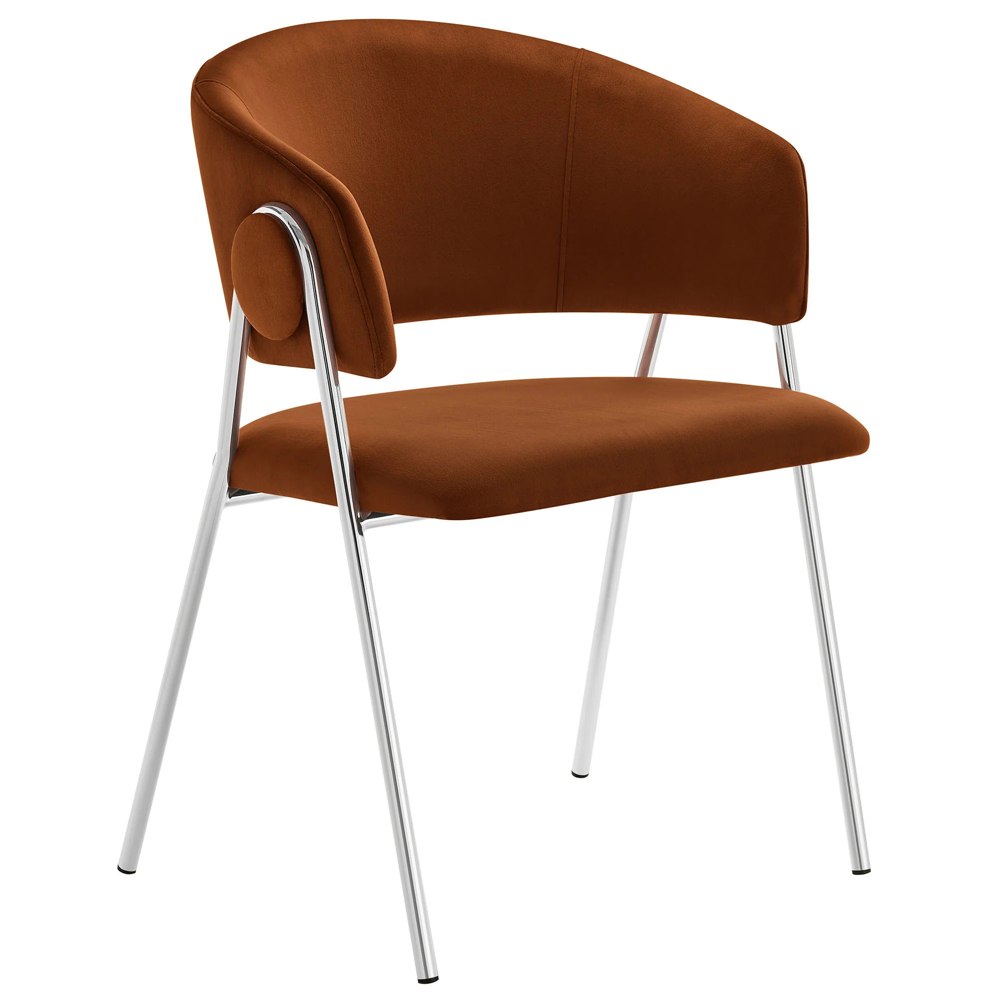 Nella Upholstered Performance Velvet Dining Chair Set of 2 - Image 21