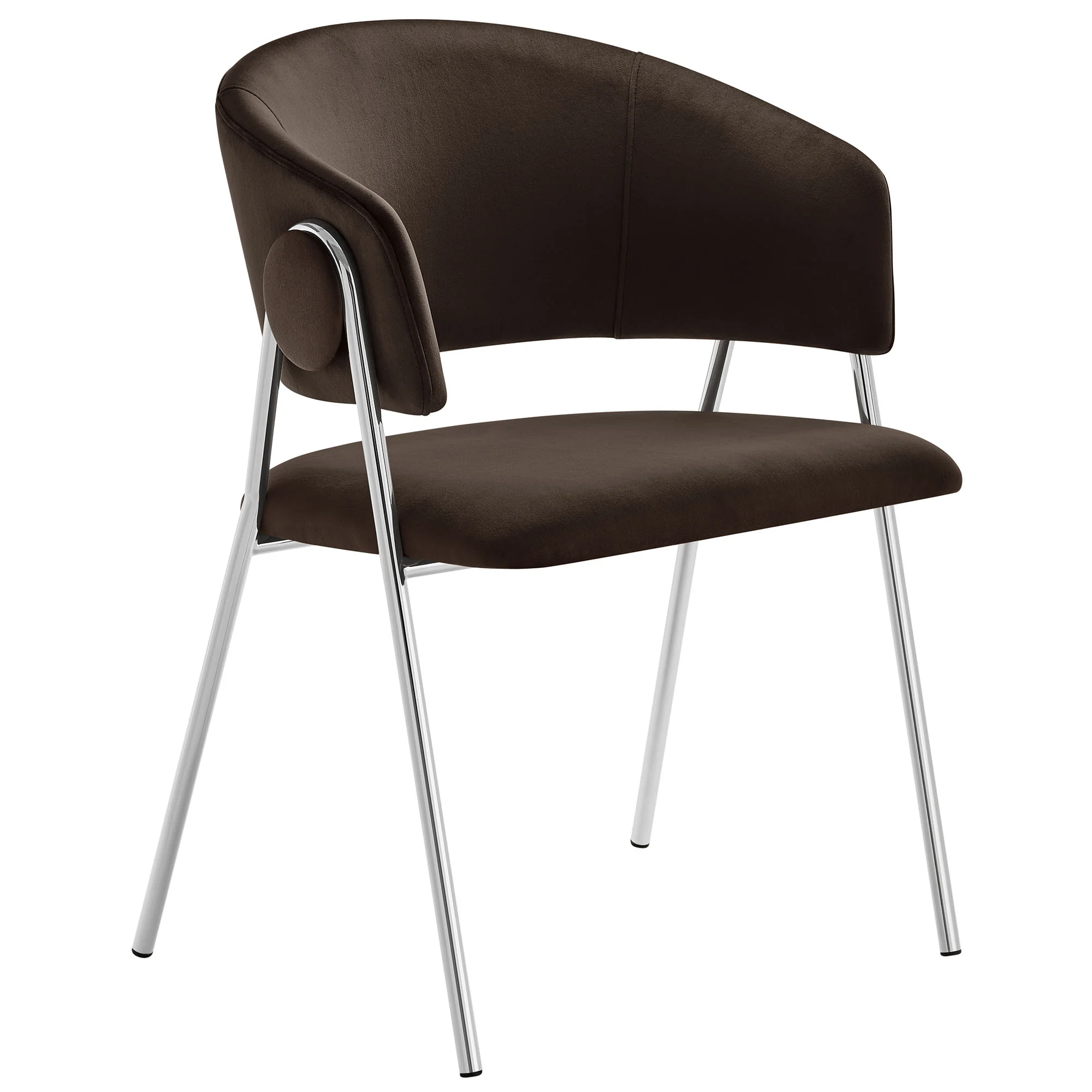 Nella Upholstered Performance Velvet Dining Chair Set of 2 - Image 22