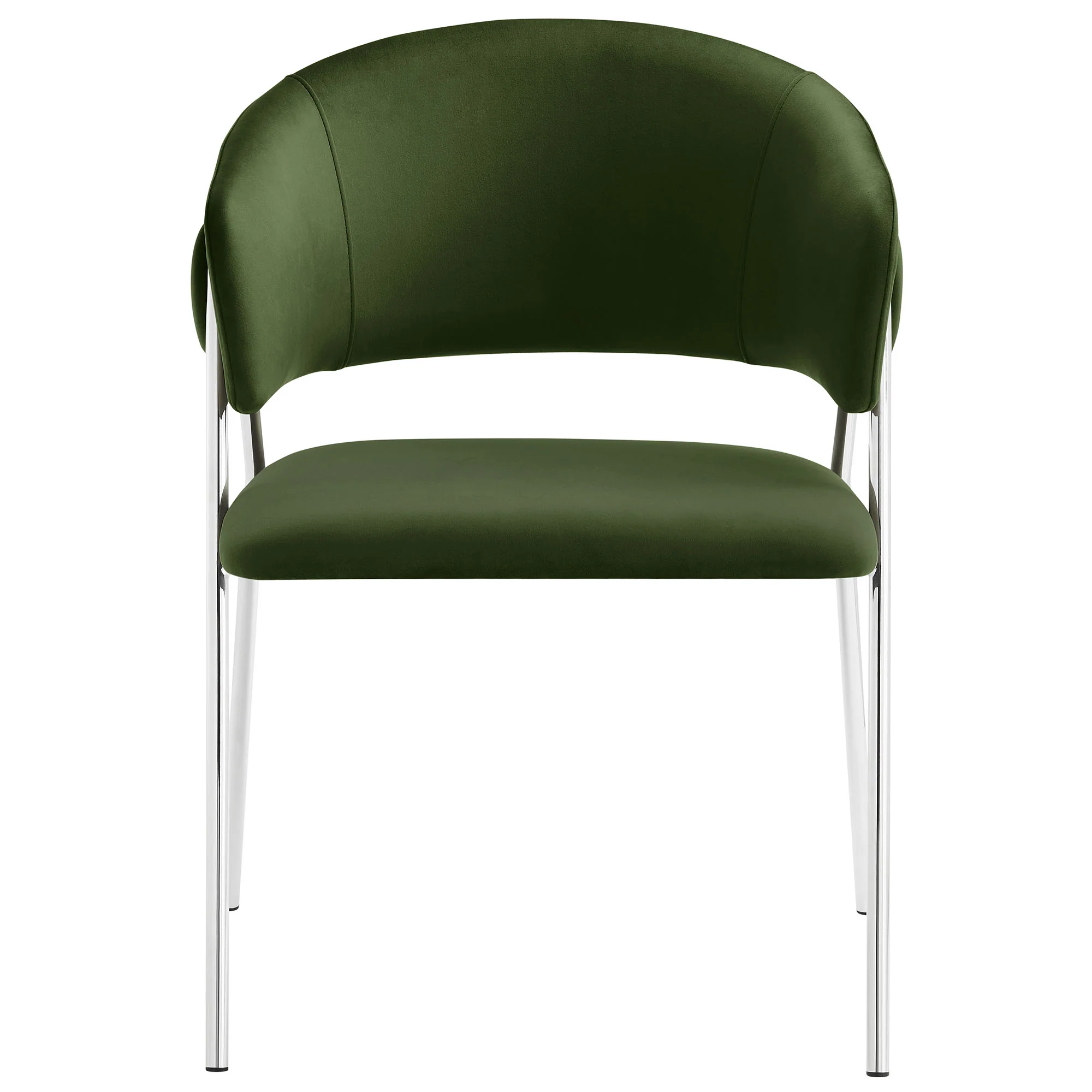 Nella Upholstered Performance Velvet Dining Chair Set of 2 - Image 7