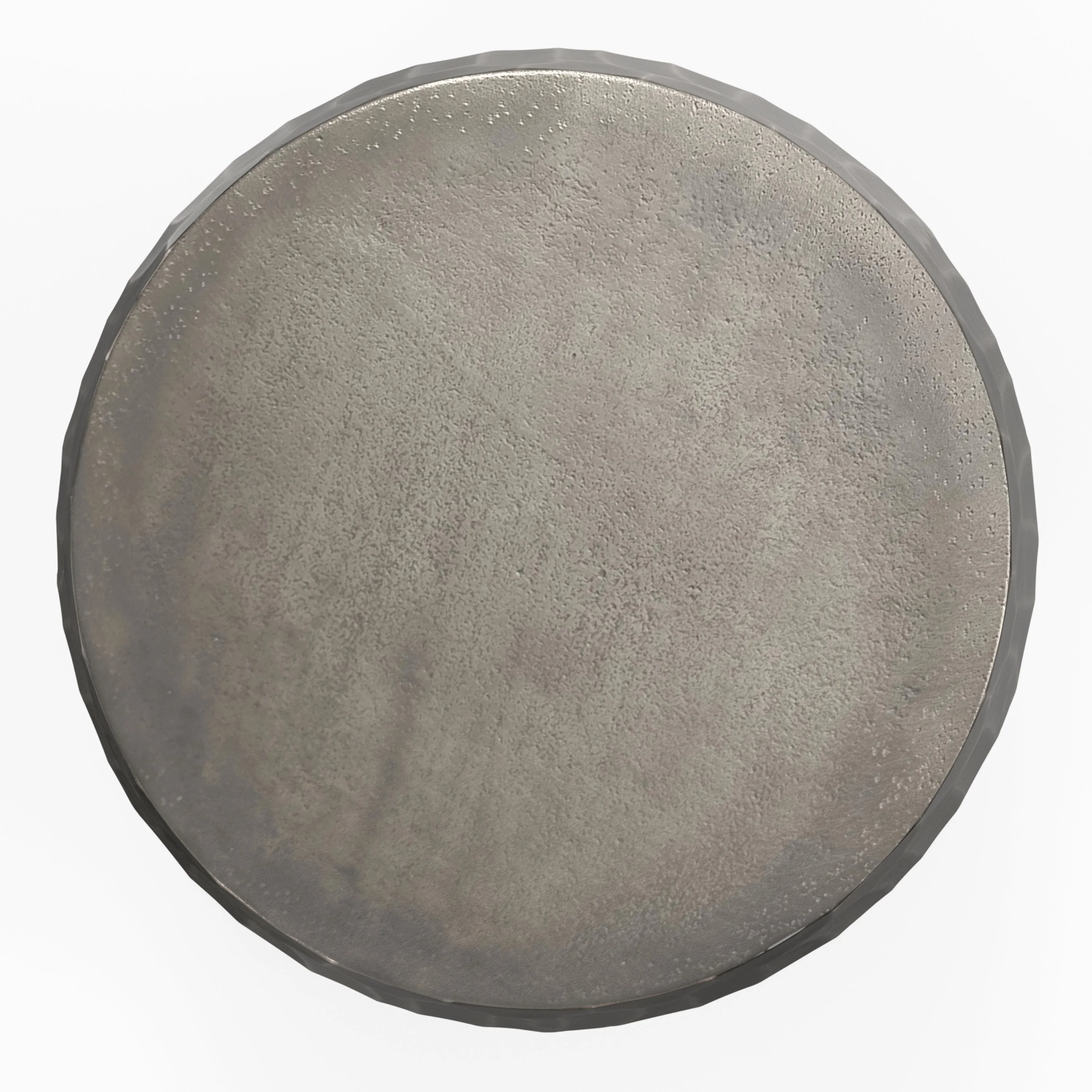 Nellie Cast Aluminum Side Table - Image 3