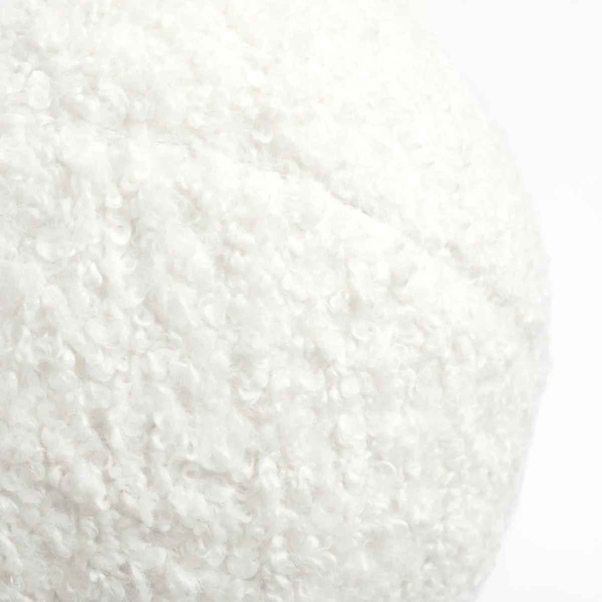 Neo Boucle Sphere Ball Throw Pillow - Image 7