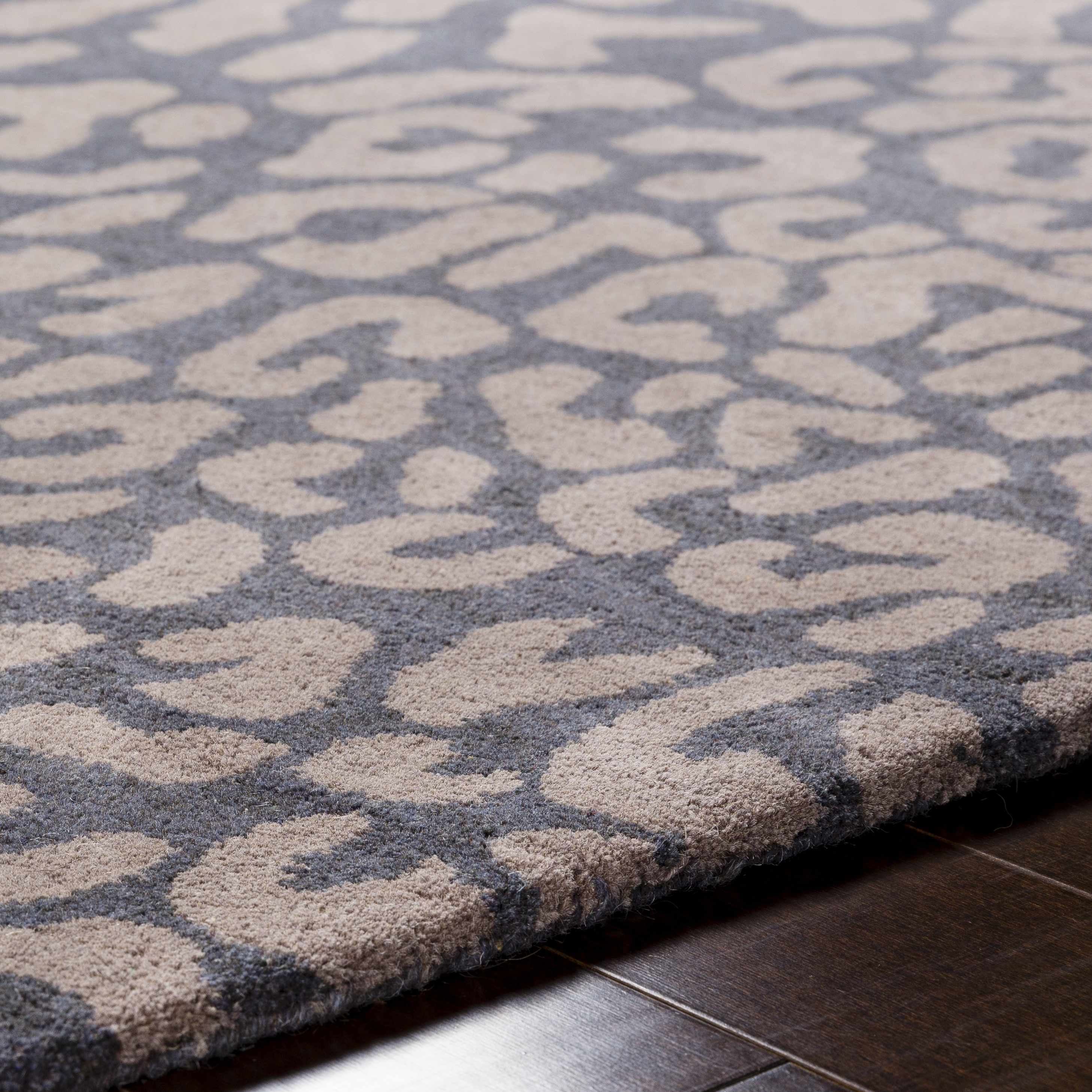 Neoma Animal Print Wool Rug - Clearance - Image 5