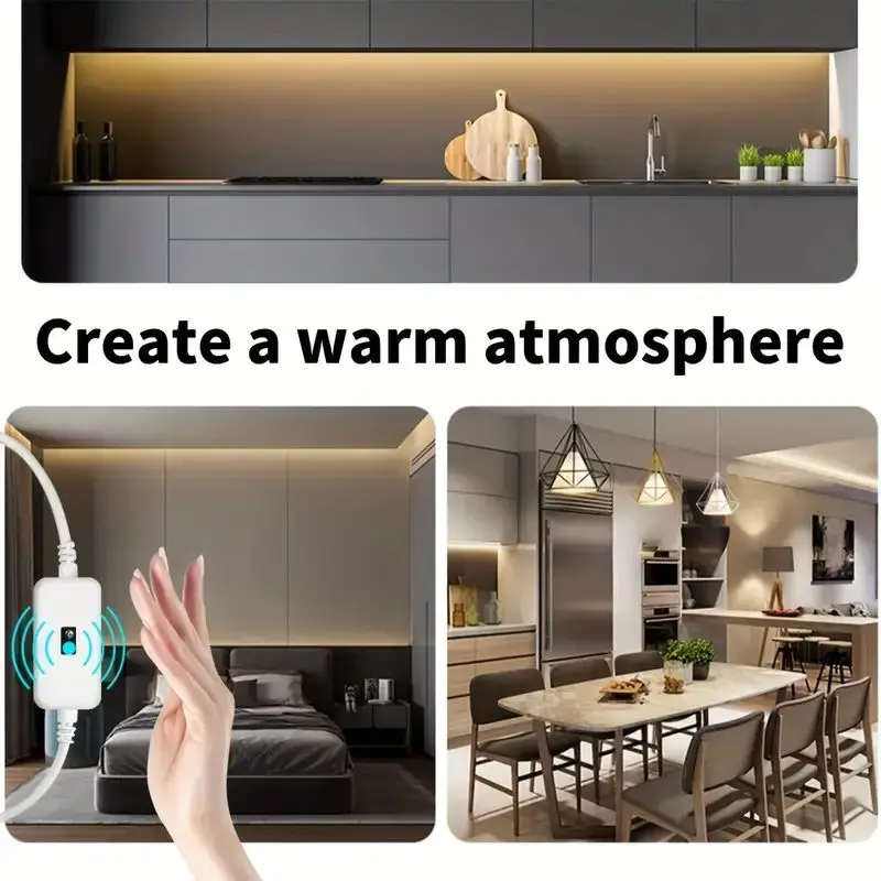 Neon LED Light Strip 5V USB Smart Gesture Sensor Dimmer Switch Flexible Waterproof Silicone Neon Sign Rope Tupe Room Decoration - Image 2