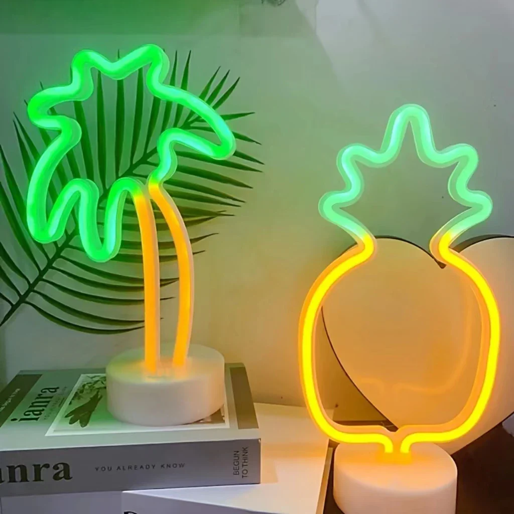Neon Night Light USB Battery LED Sign for Bedroom Birthday Wedding Party Gift - Image 2
