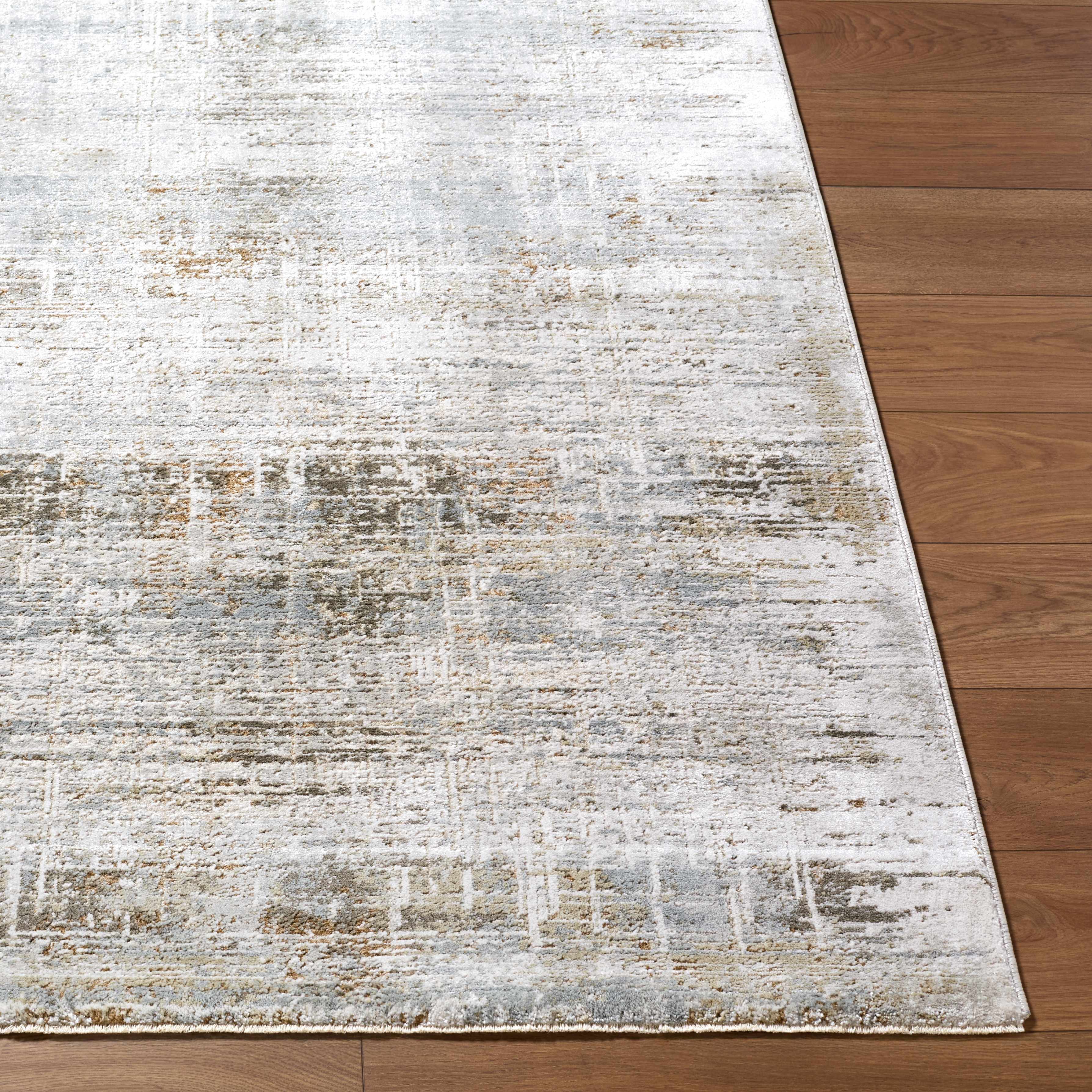 Neron Blue Gray Abstract Rug - Image 5
