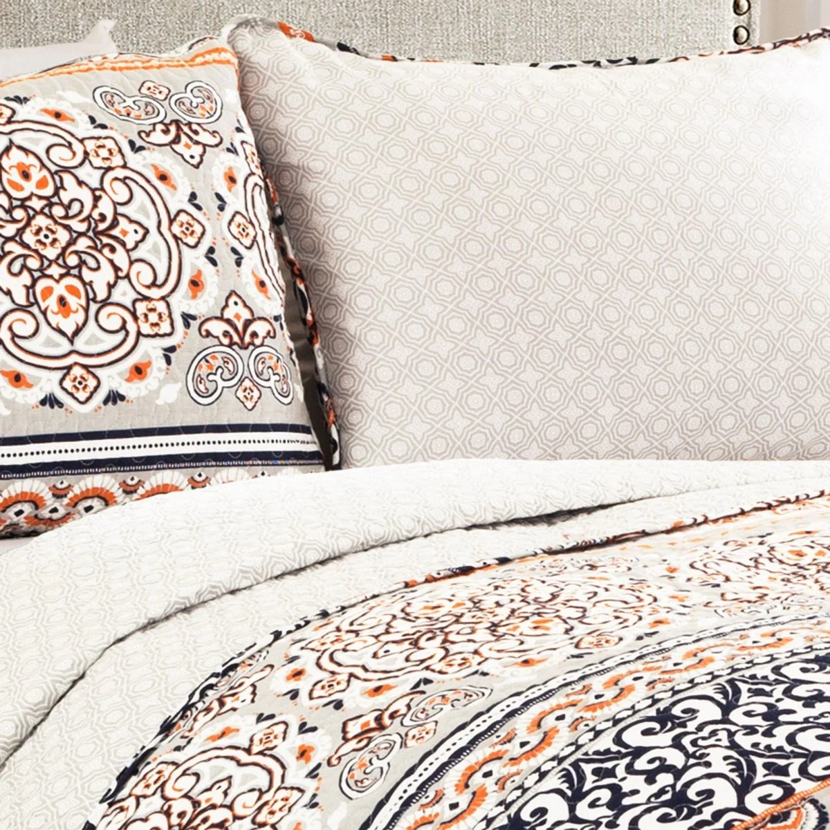 Nesco Stripe 3 Piece Quilt Set - Image 2