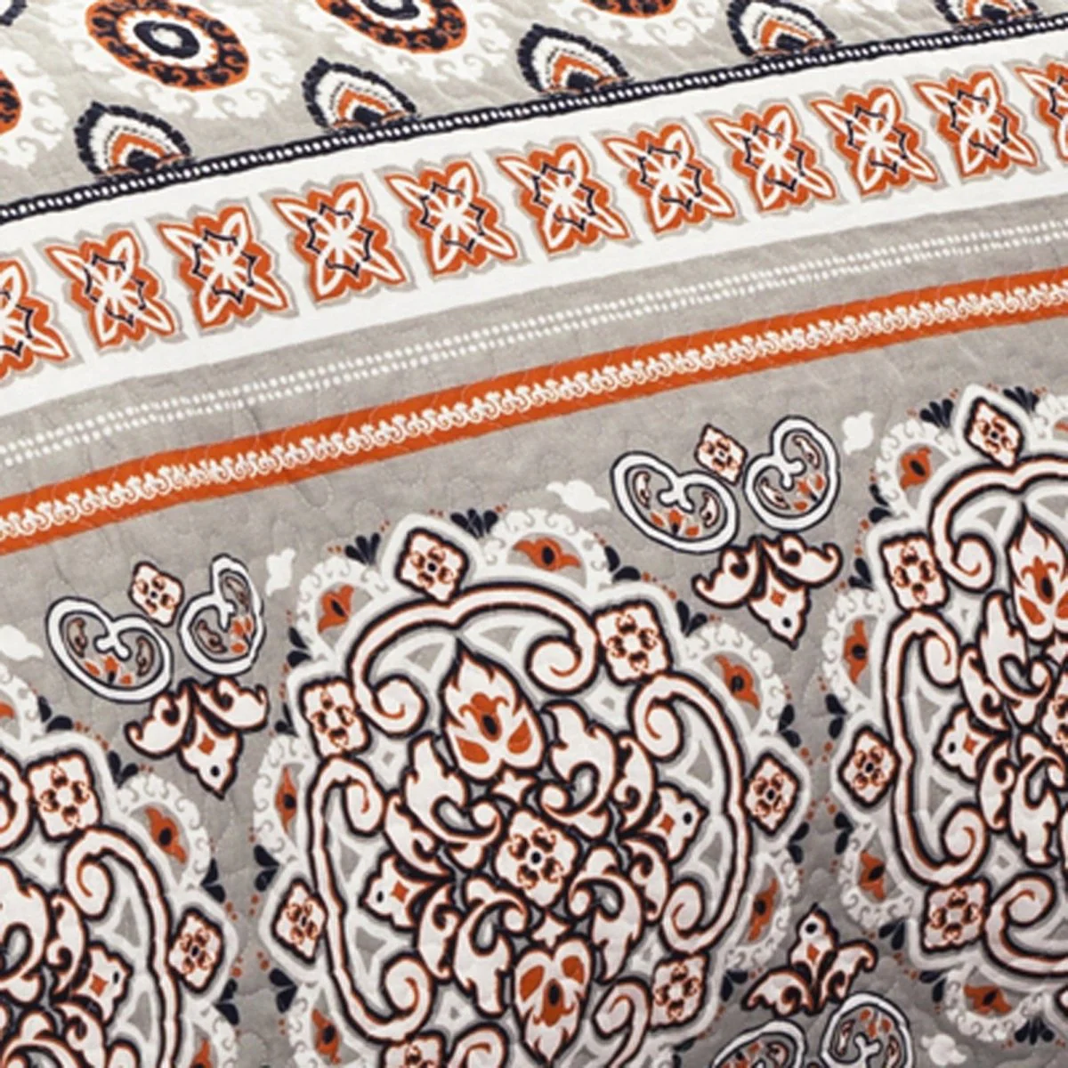 Nesco Stripe 3 Piece Quilt Set - Image 3
