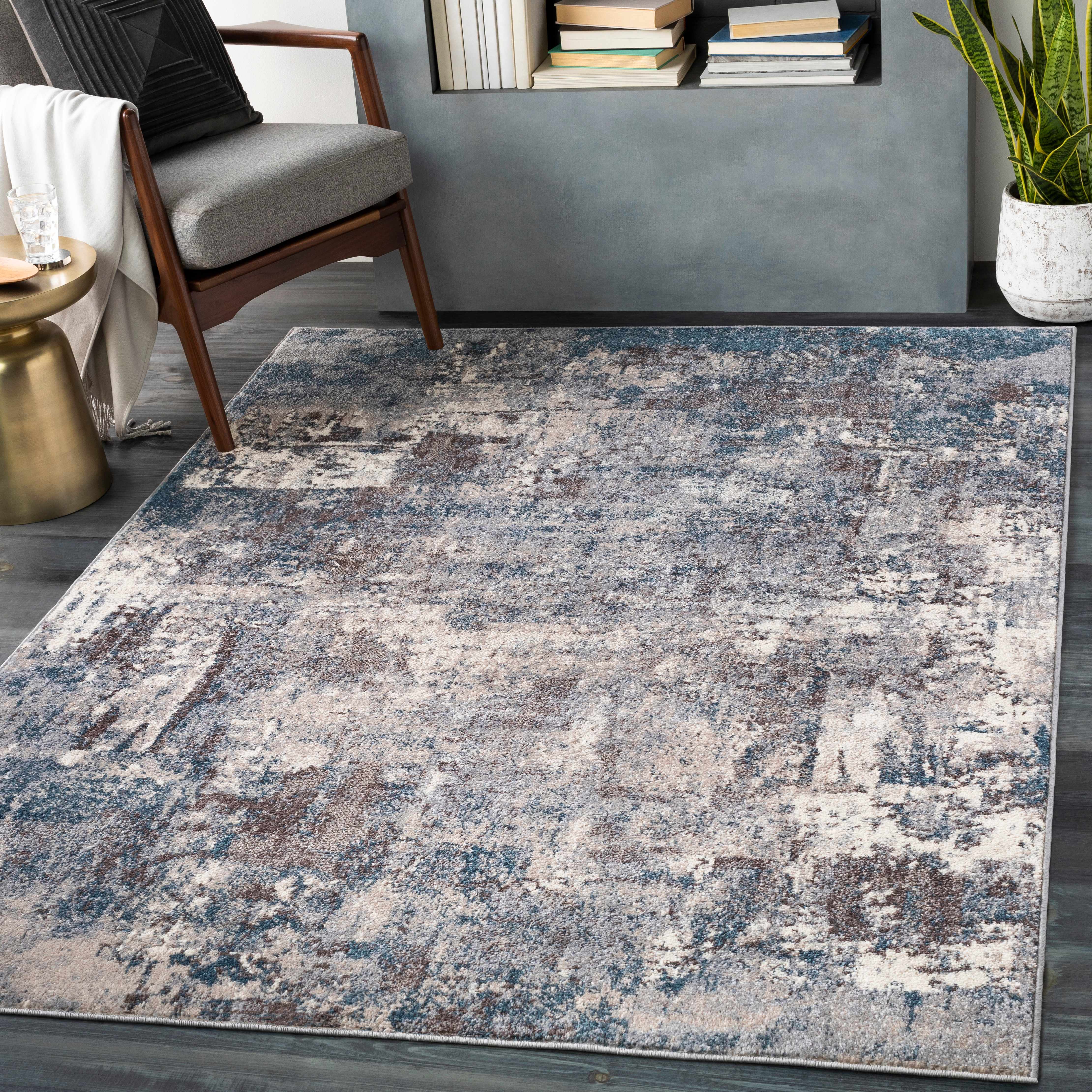 Netherfield Abstract Gray Rug - Image 20