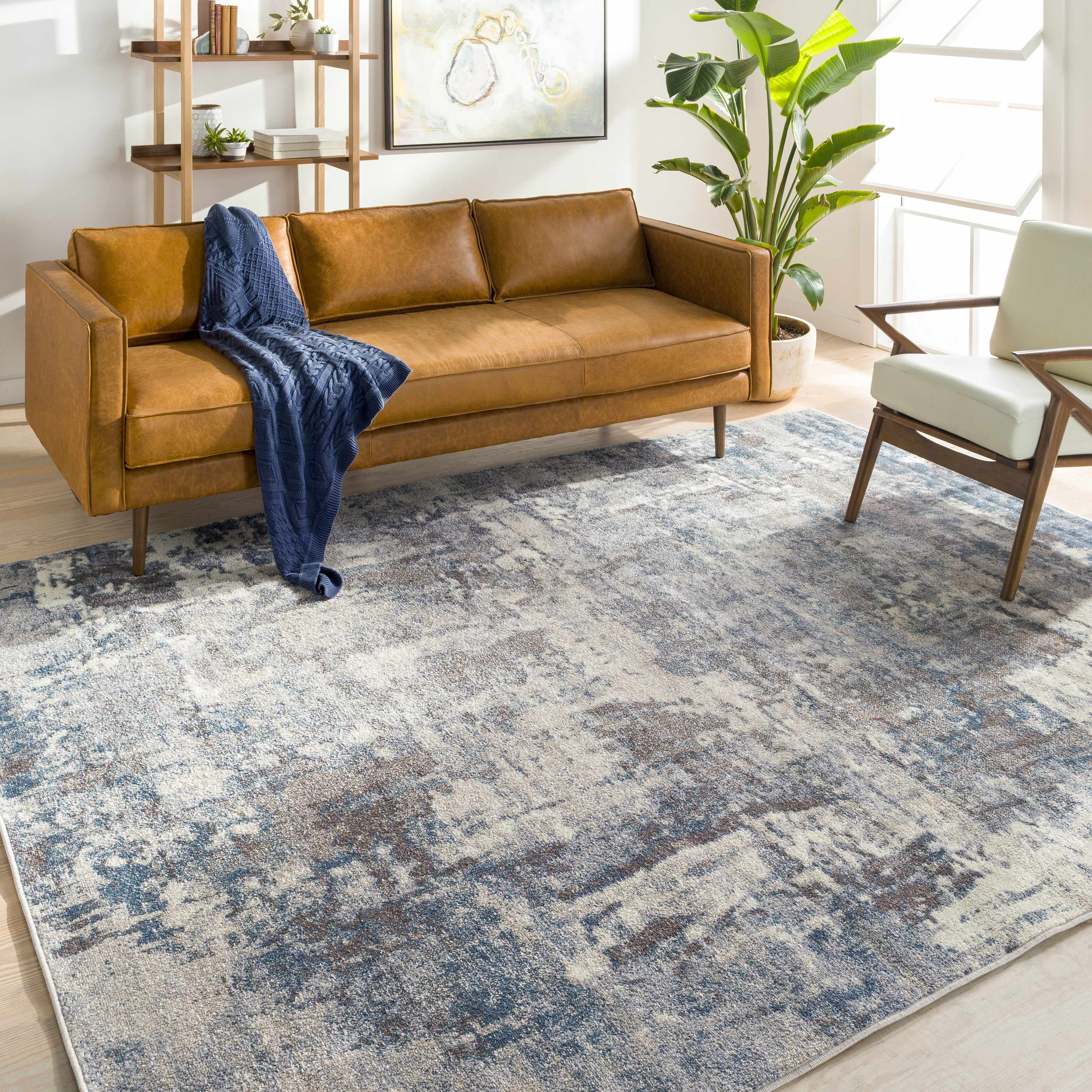 Netherfield Abstract Gray Rug - Image 22
