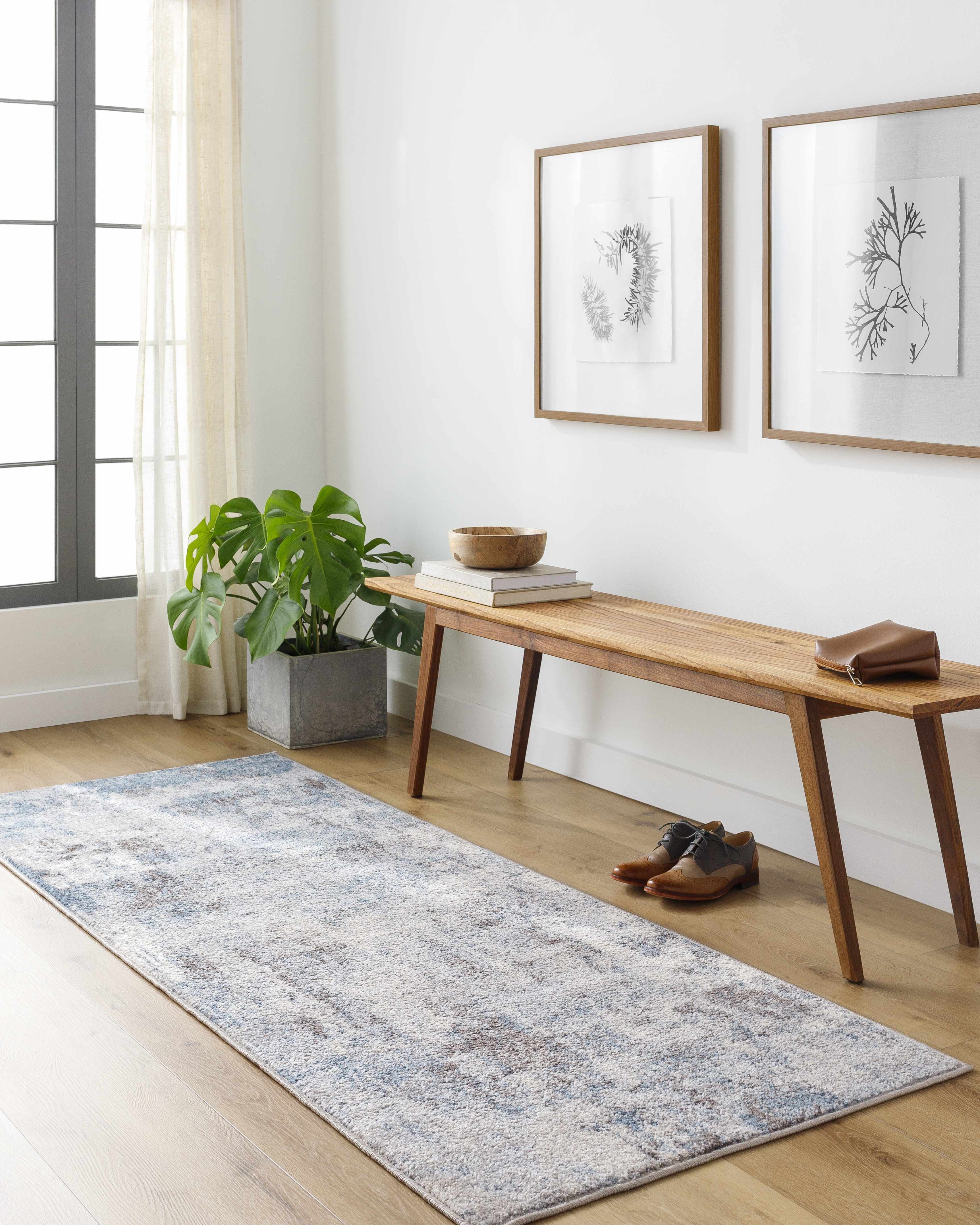 Netherfield Abstract Gray Rug - Image 24