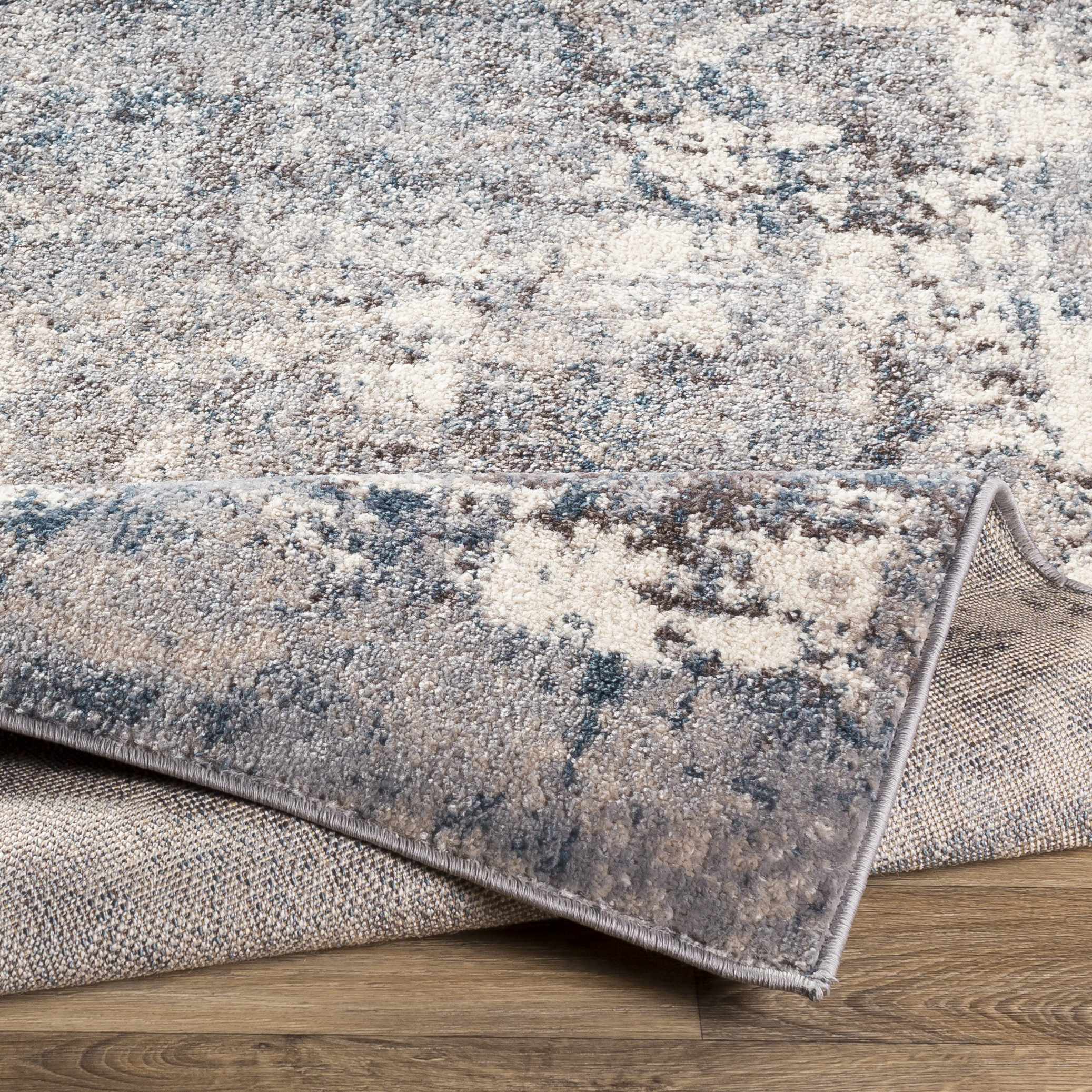 Netherfield Abstract Gray Rug - Image 4
