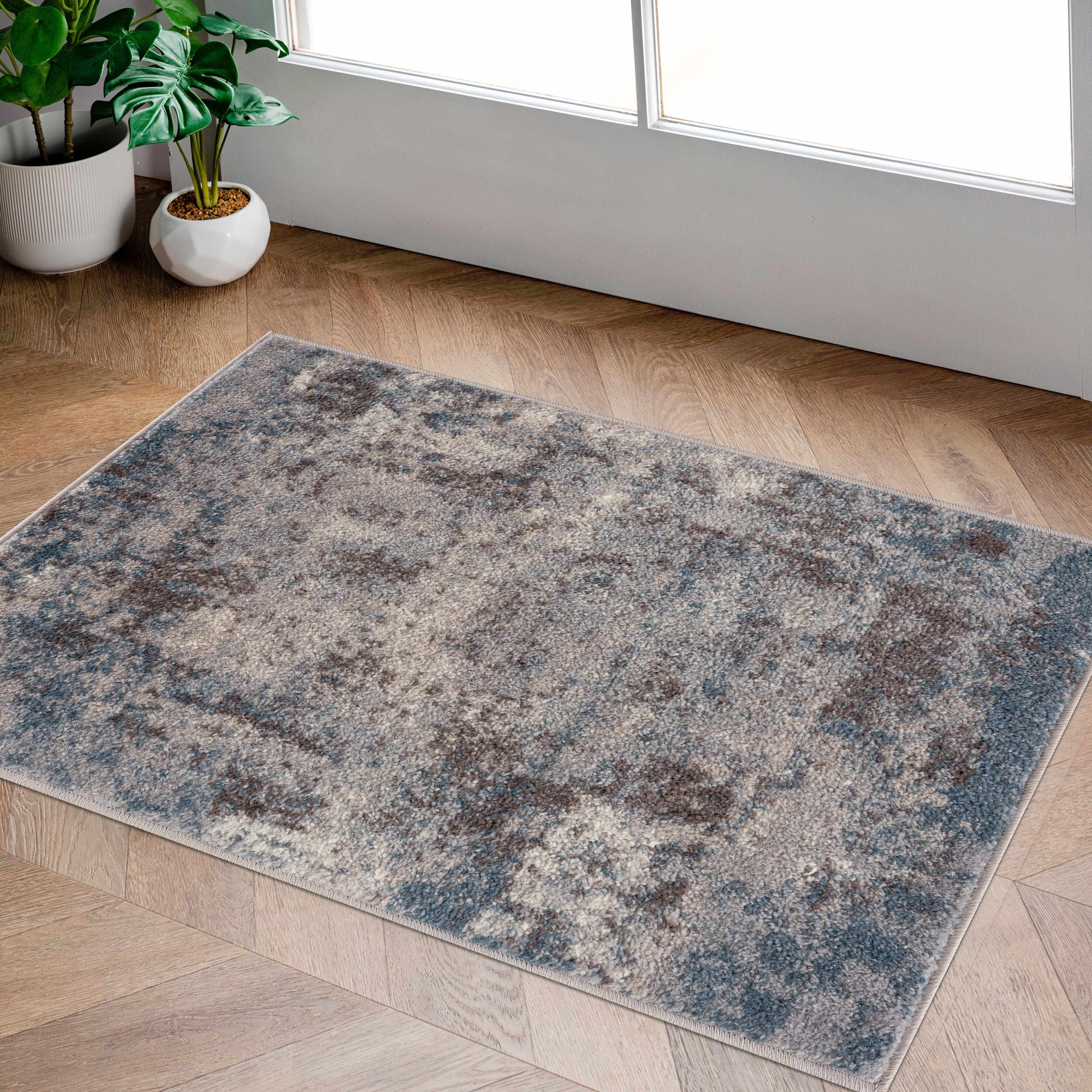 Netherfield Abstract Gray Rug - Image 7