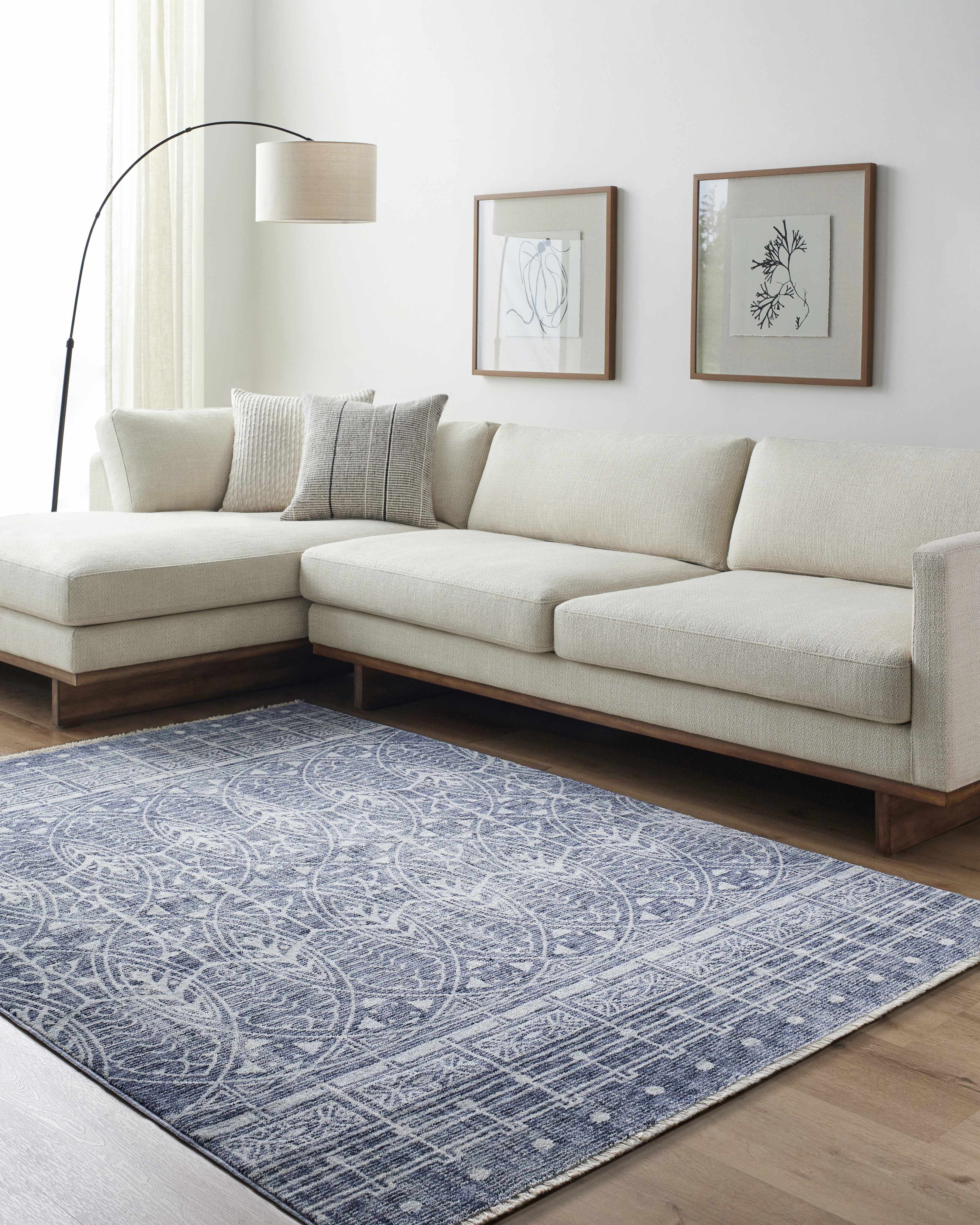 Netro Blue Area Rug - Image 2