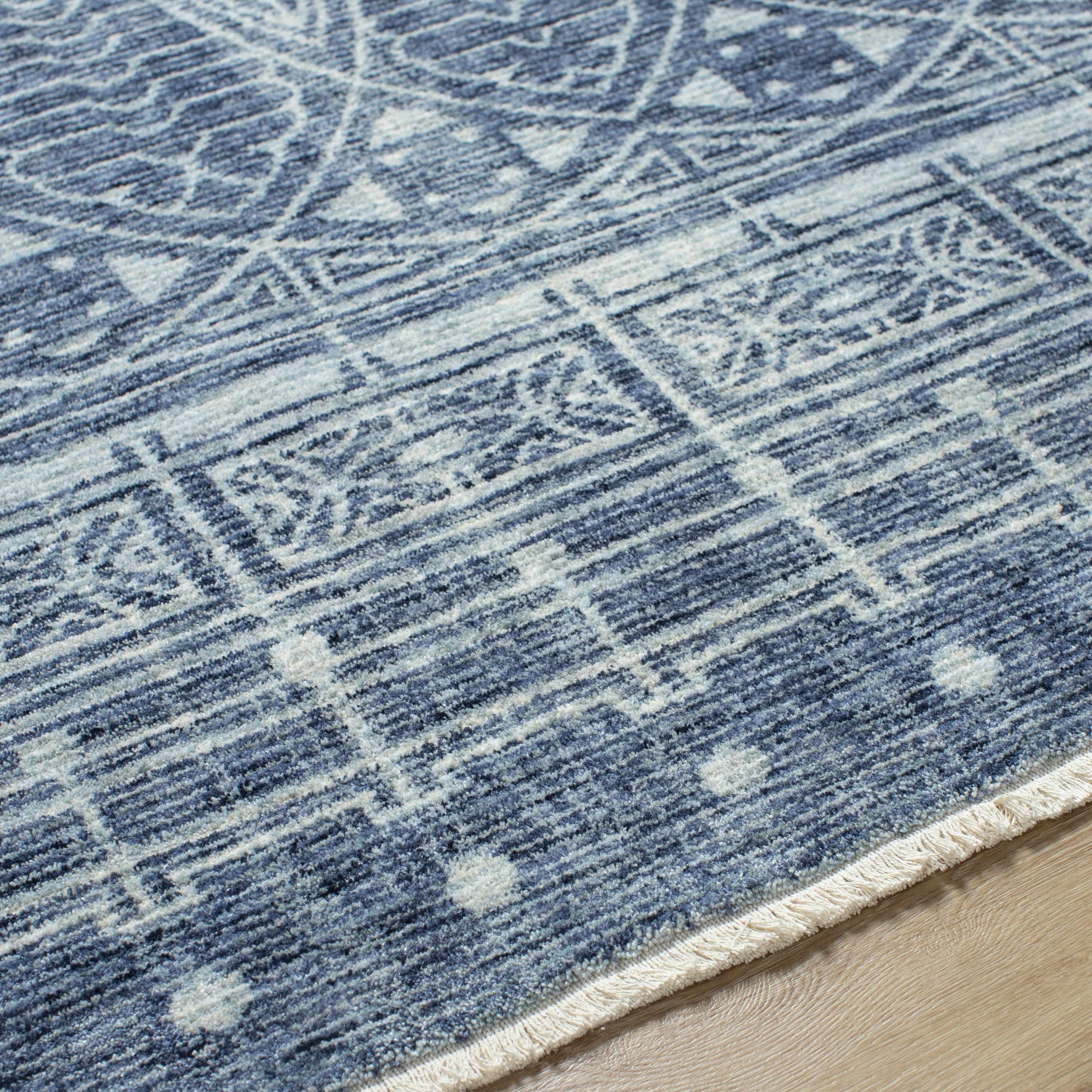 Netro Blue Area Rug - Image 6
