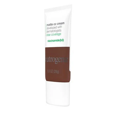 Neutrogena Clear Coverage Flawless Matte Color Correcting Cream 10.0 Sienna - Image 5