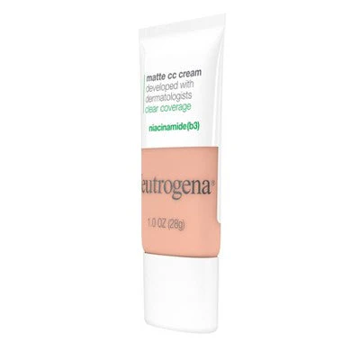Neutrogena Clear Coverage Flawless Matte Color Correcting Cream 3.0 Vanilla - Image 5