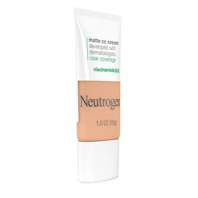 Neutrogena Clear Coverage Flawless Matte Color Correcting Cream, Full-Coverage 4.0 Sand - Image 4