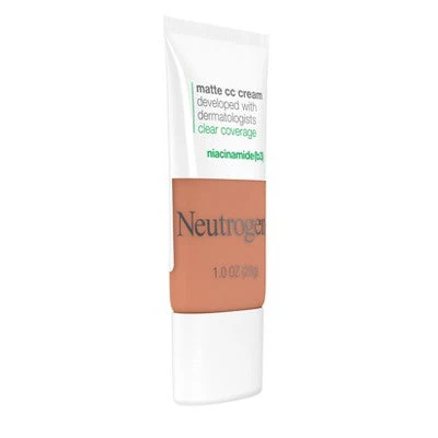 Neutrogena Clear Coverage Flawless Matte Color Correcting Cream, 7.5 Ginger - Image 4