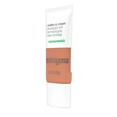 Neutrogena Clear Coverage Flawless Matte Color Correcting Cream, 7.5 Ginger - Image 5