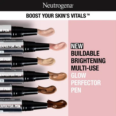 Neutrogena Healthy Skin Glow Perfector Pen Concealer Tan 0.1 fl oz - Image 3