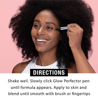 Neutrogena Healthy Skin Glow Perfector Pen Concealer Tan 0.1 fl oz - Image 7