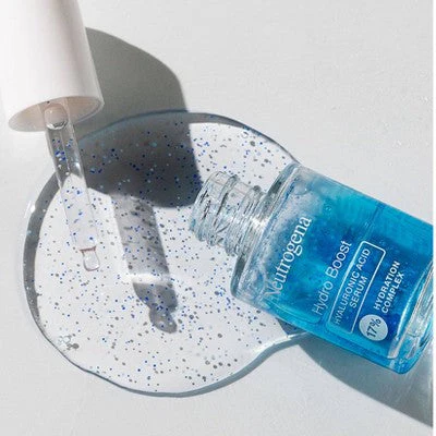 Neutrogena Hydro Boost Hyaluronic Acid Face Serum with Vitamin B5 for Dry Skin 1 fl oz - Imperfect Box - Image 9