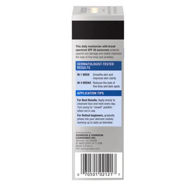 Neutrogena Rapid Wrinkle Repair Retinol Hyaluronic Acid SPF 30 1 fl oz - Missing Box - Image 10