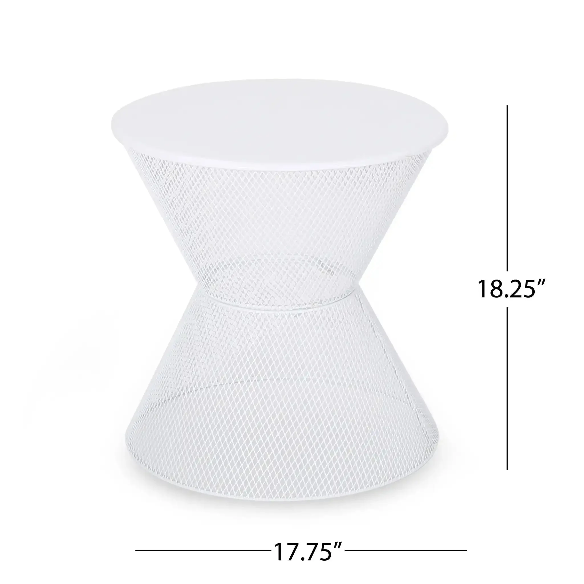Nevada - Contemporary Side Table With Design - Image 3