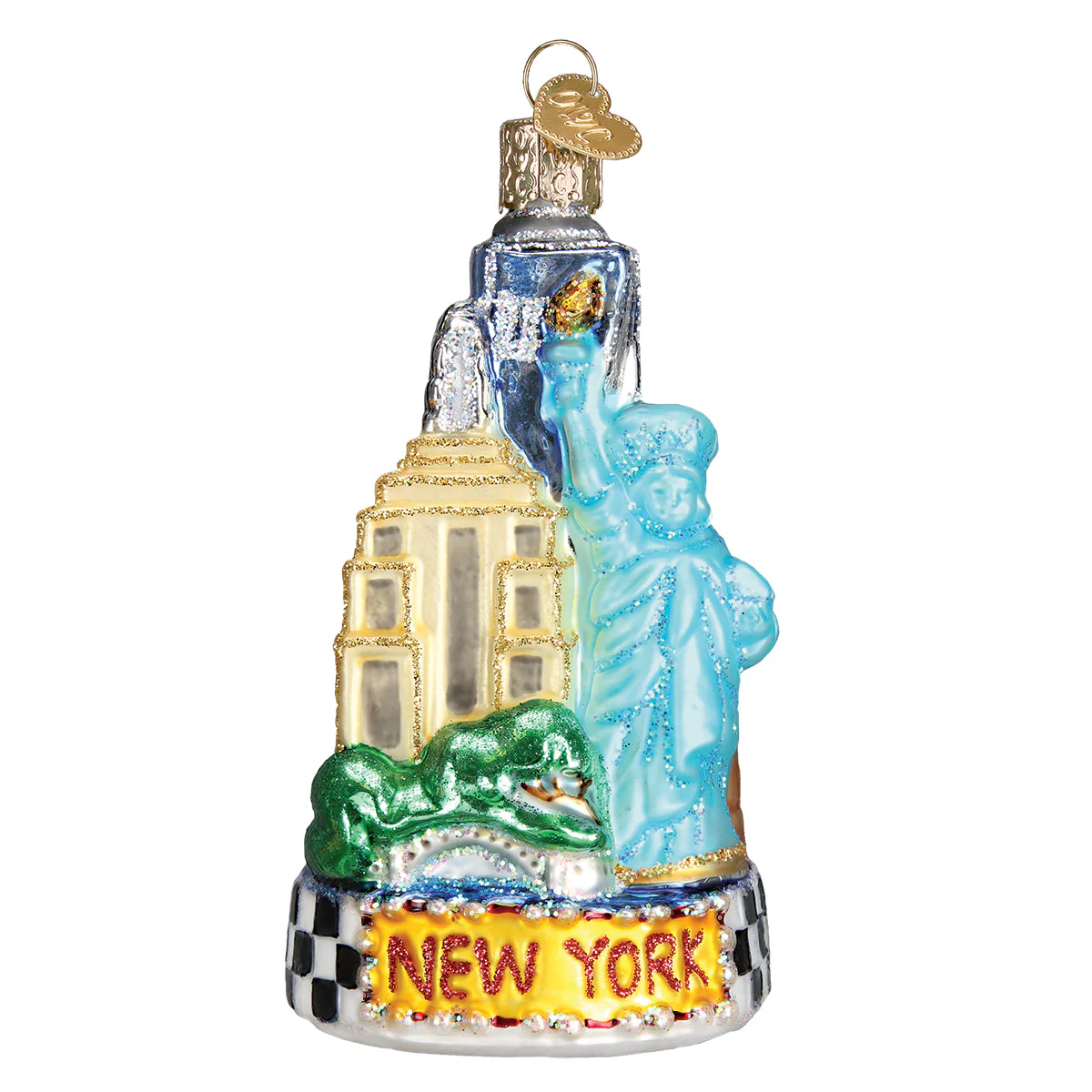 New York City Ornament by Old World Christmas - Image 3