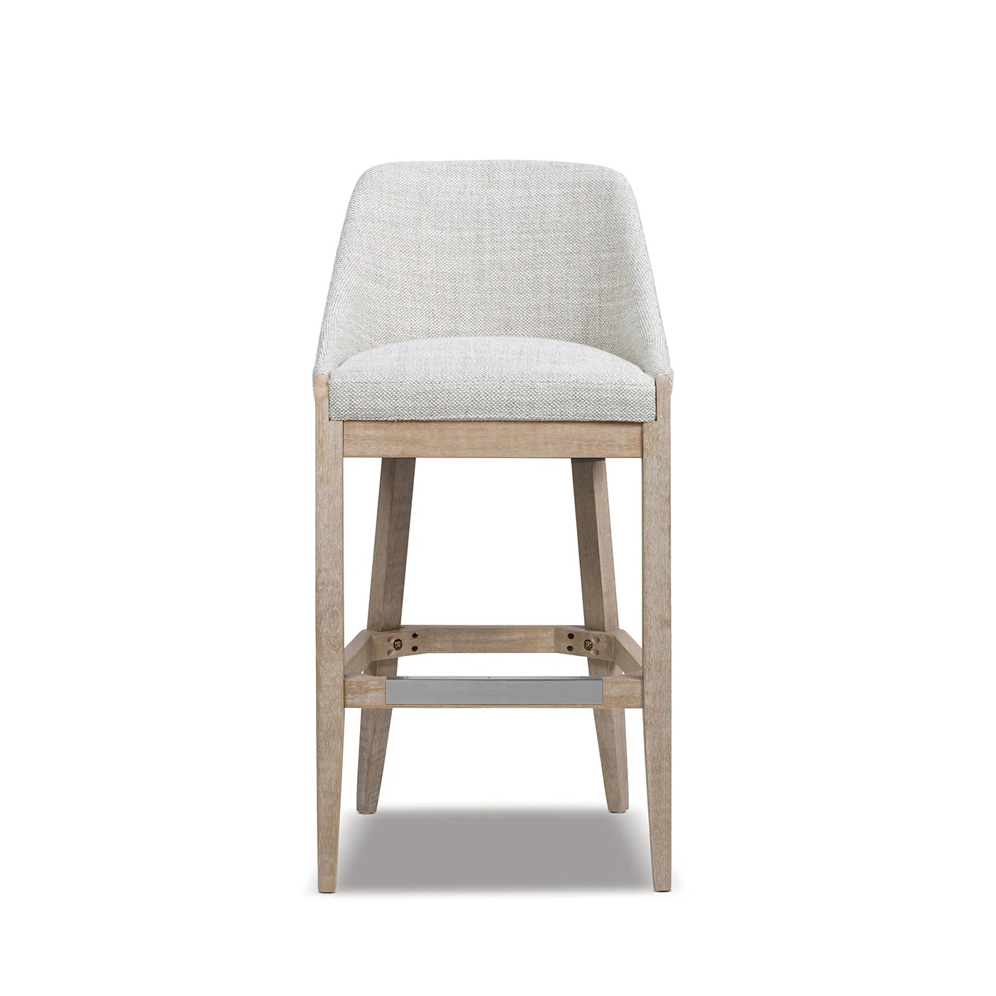 Newport 30.5' Coastal Curved Back Upholstered Barstool - Image 5