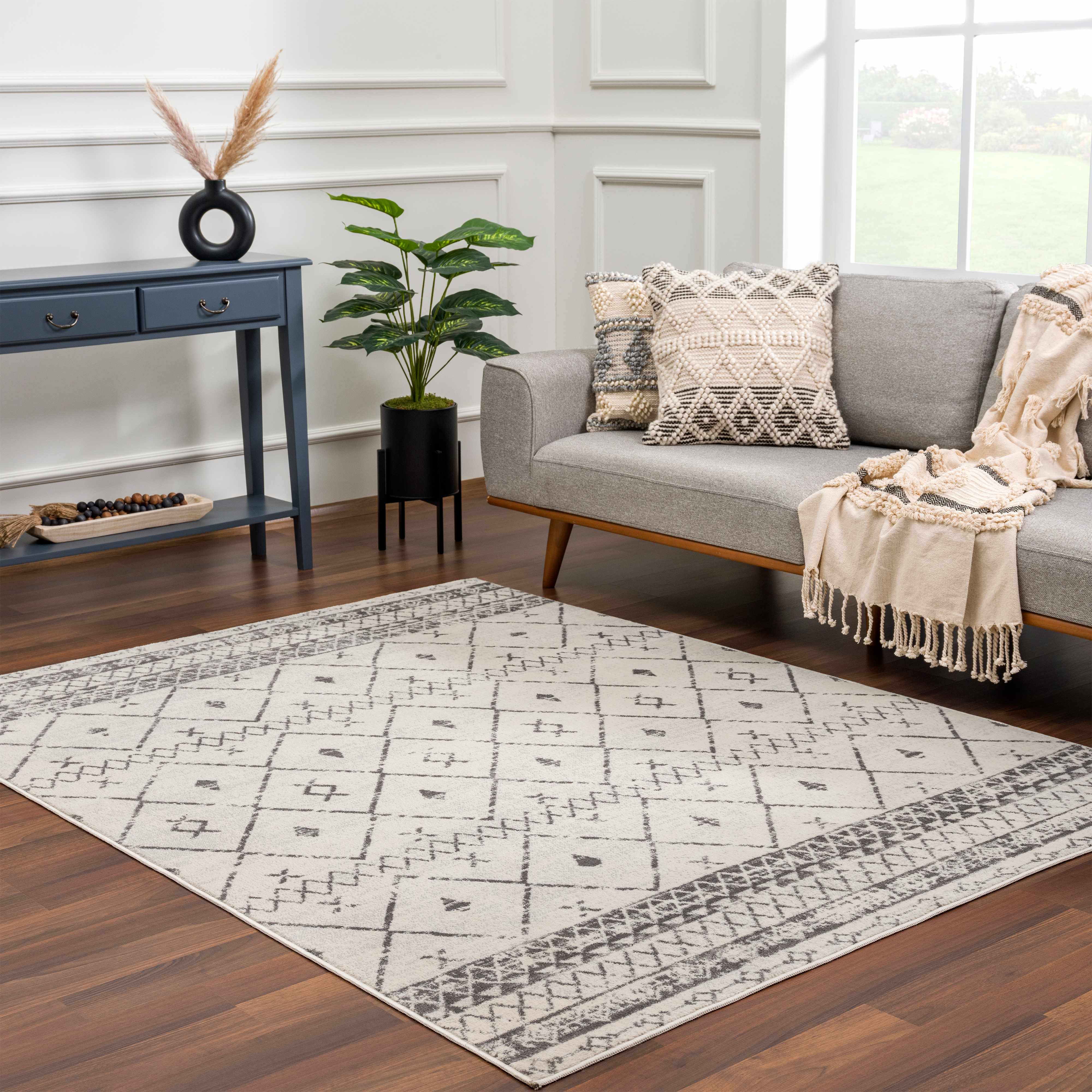 Newville Moroccan Trellis Rug - Clearance - Image 4
