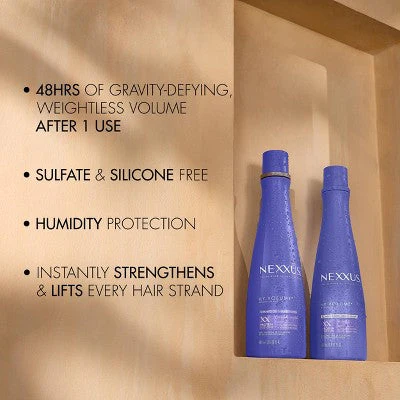 Nexxus Hy-Volume Hair Shampoo 13.5 fl oz - Imperfect Container - Image 5