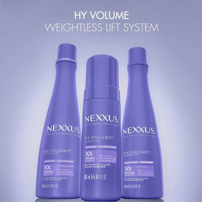 Nexxus Hy-Volume Hair Shampoo 13.5 fl oz - Imperfect Container - Image 8