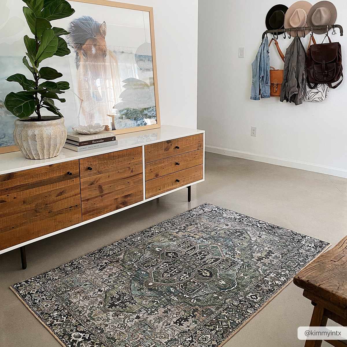 Neyland Sage Green Area Rug - Image 3