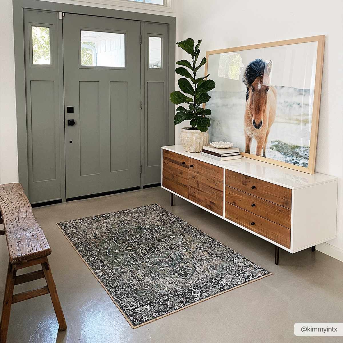 Neyland Sage Green Area Rug - Image 4
