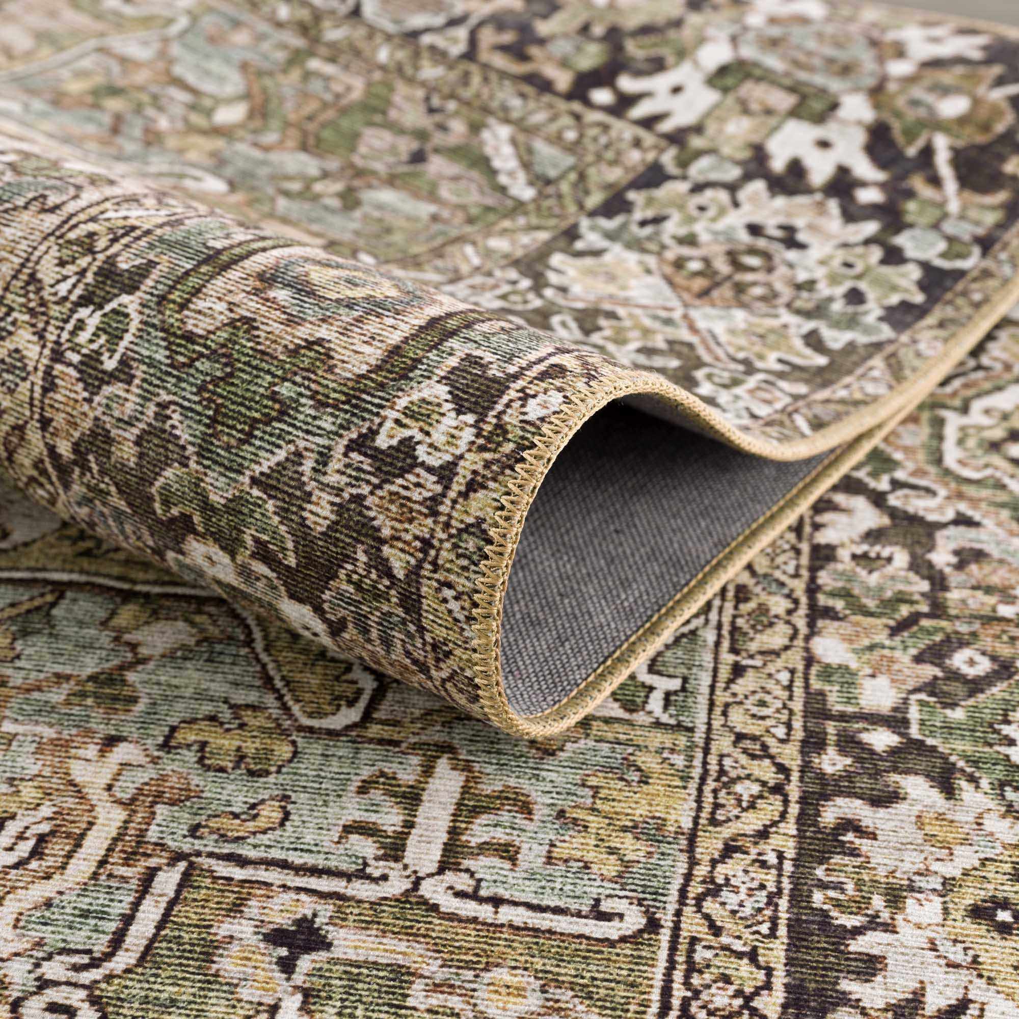 Neyland Sage Green Area Rug - Image 8