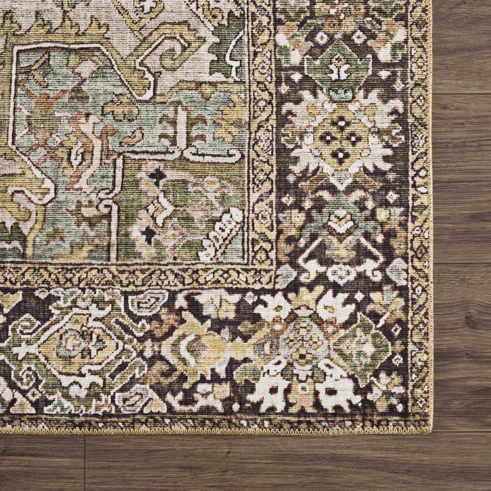 Neyland Sage Green Area Rug - Image 9