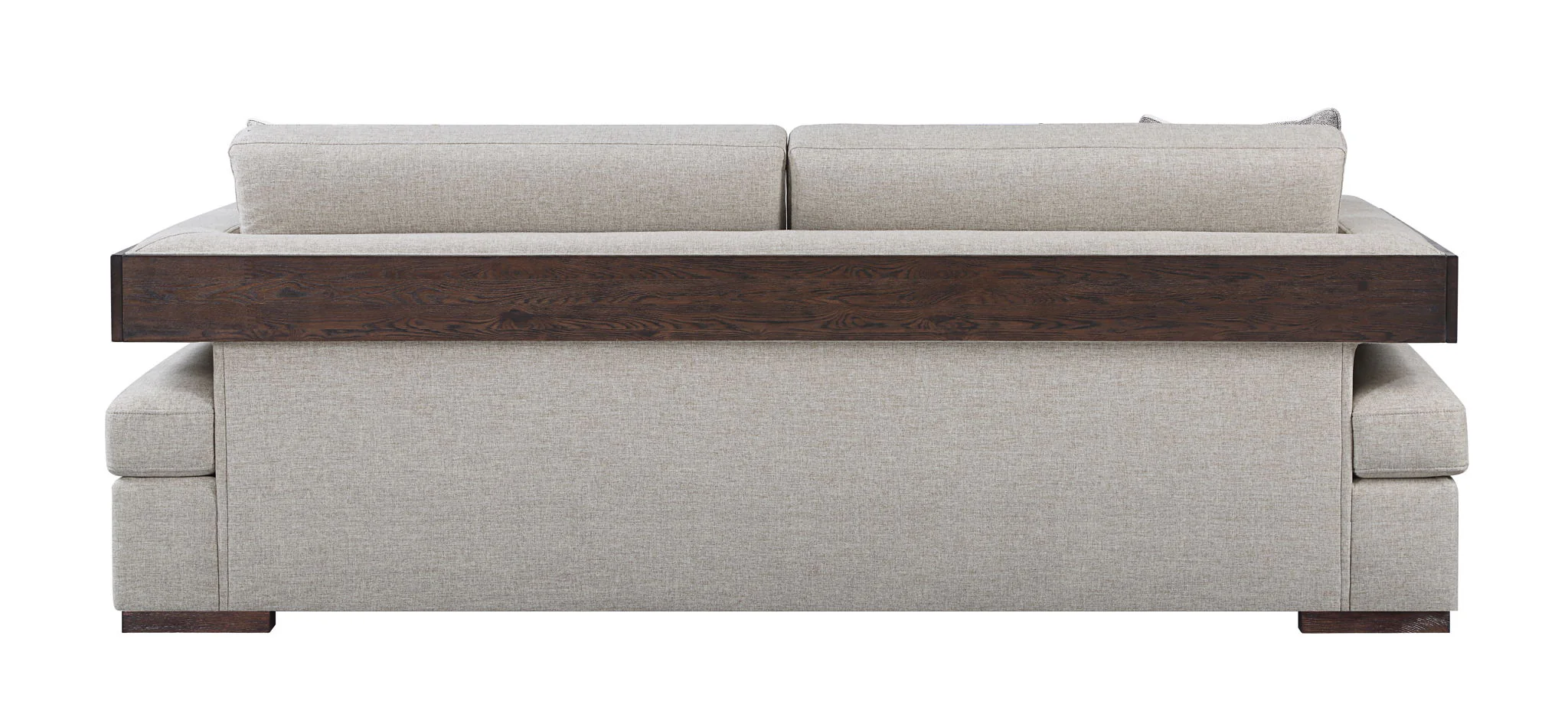 Niamey - Sofa With 4 Toss Pillows - Walnut - Image 3