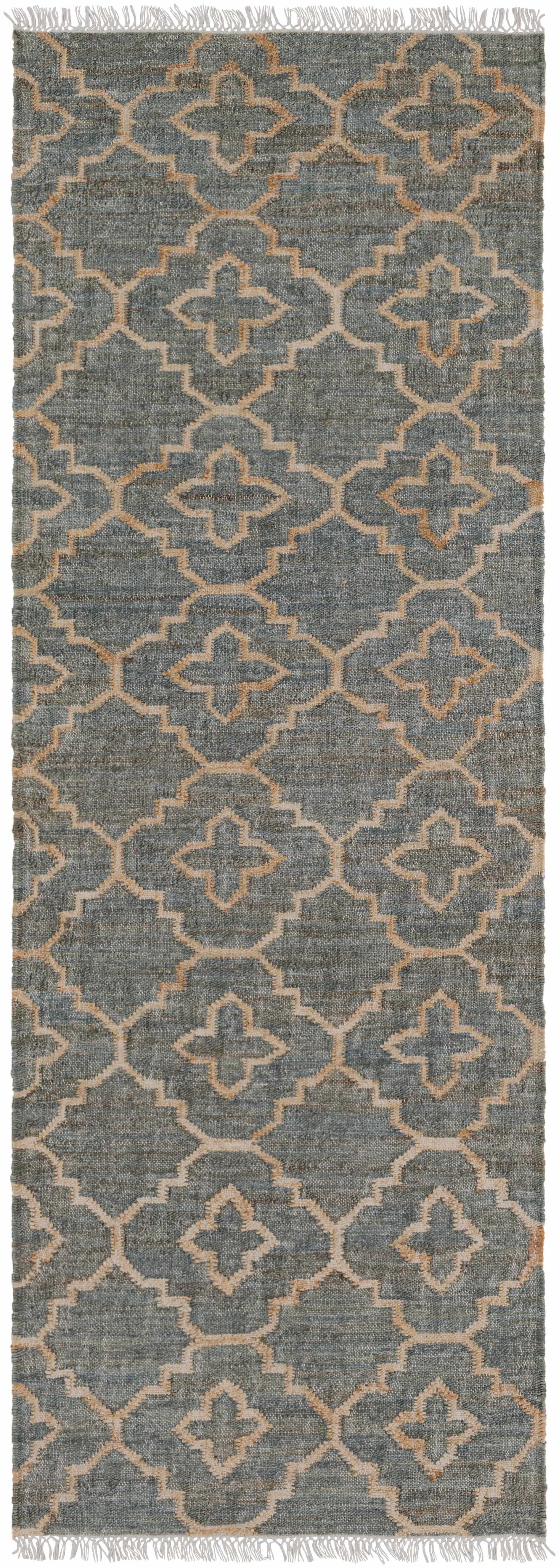 Niceville Handcrafted Fringed Jute Carpet - Clearance - Image 4
